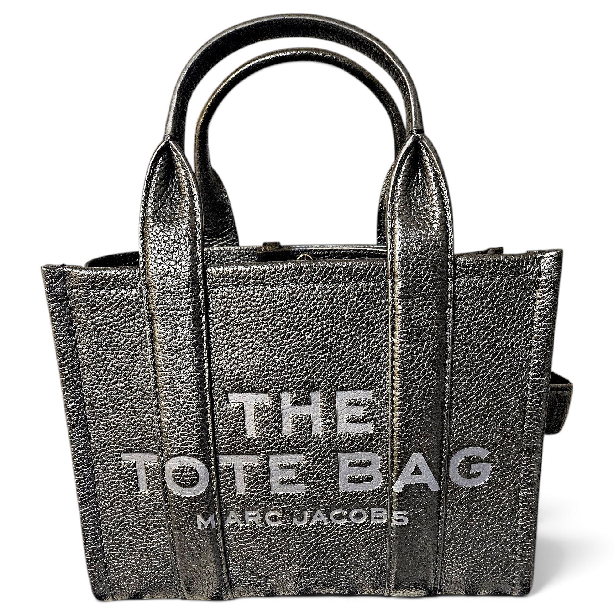 Leather tote