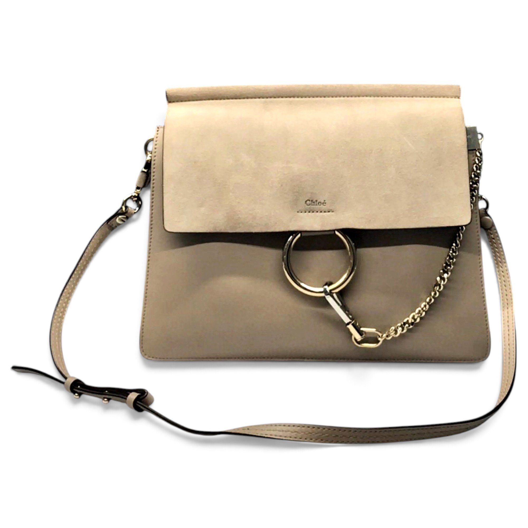 Faye leather crossbody bag