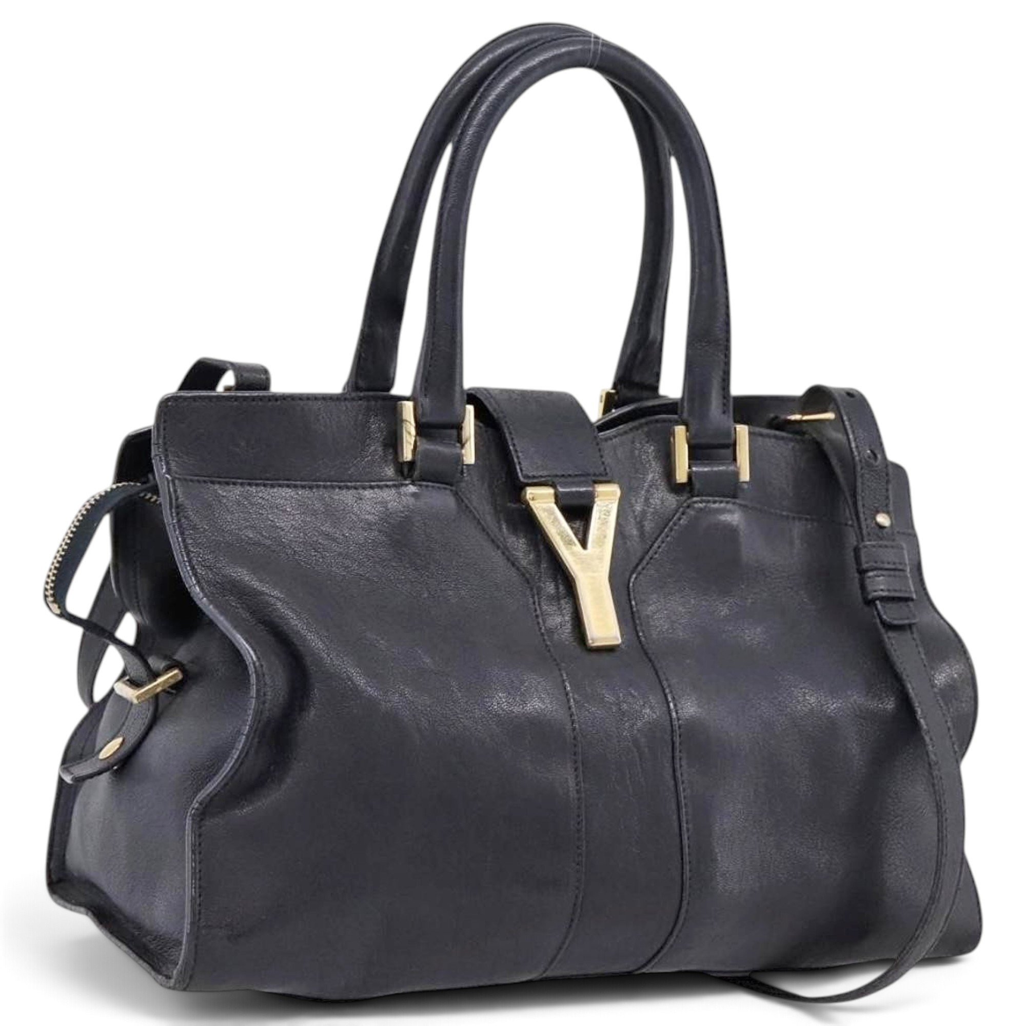 Y leather mini bag