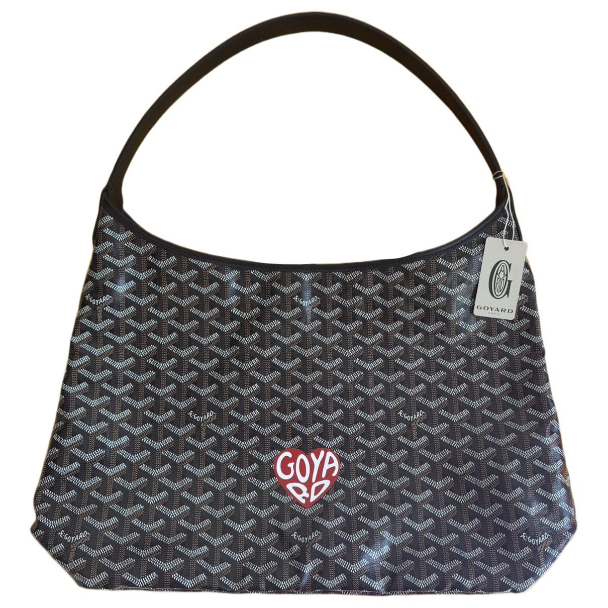 Goyard Hobo Bohème leather handbag