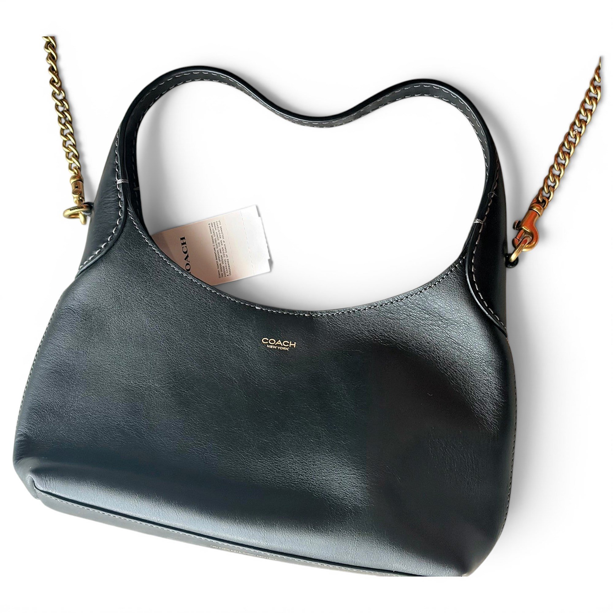 Edie leather handbag