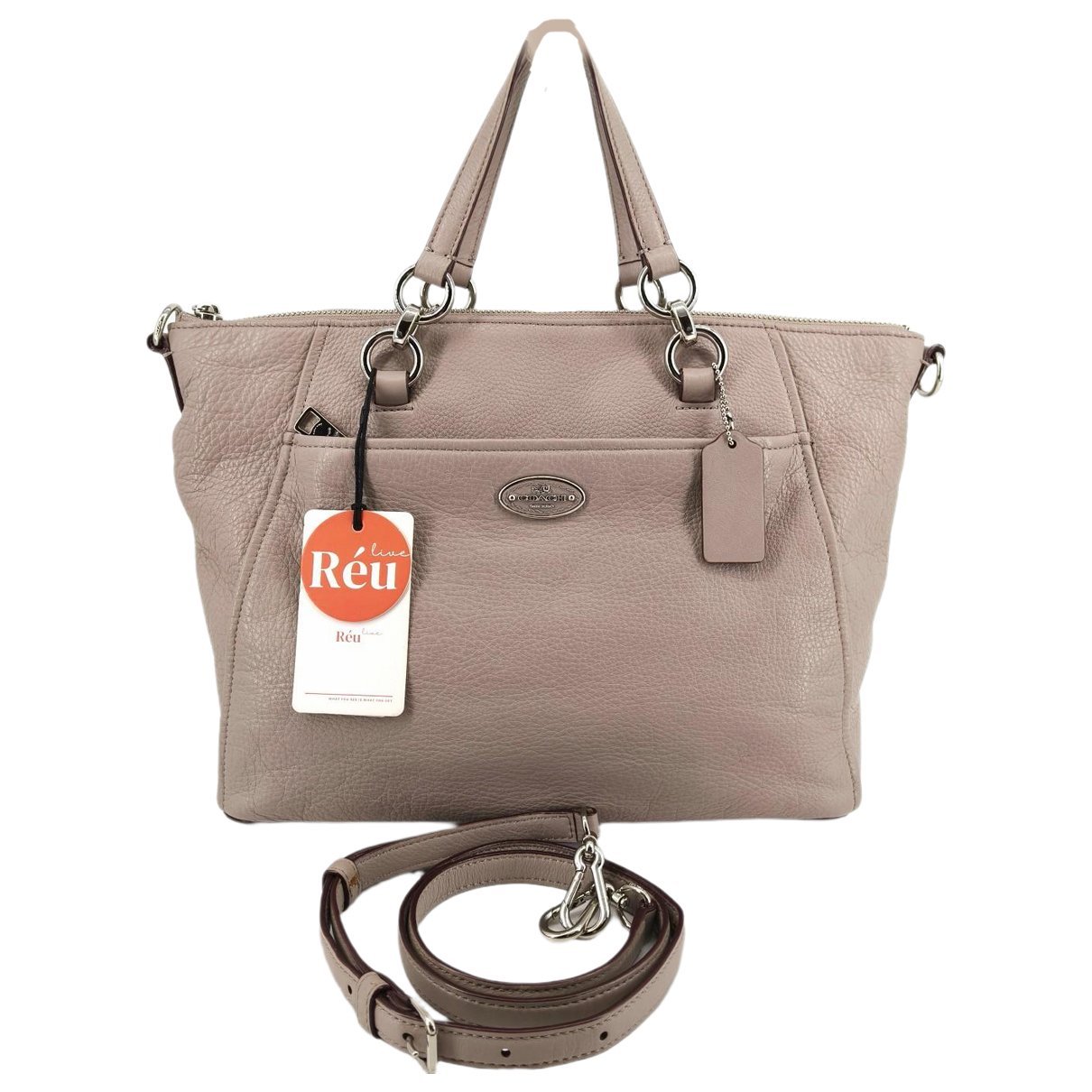 Leather satchel