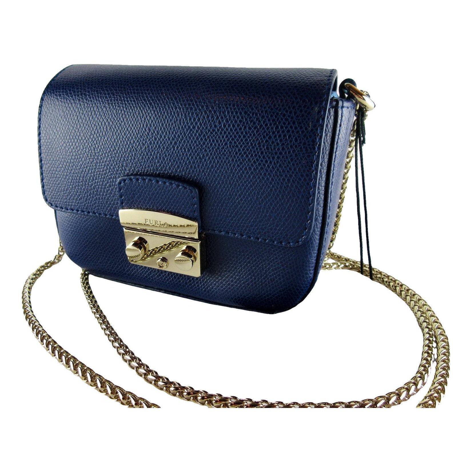 Metropolis leather crossbody bag