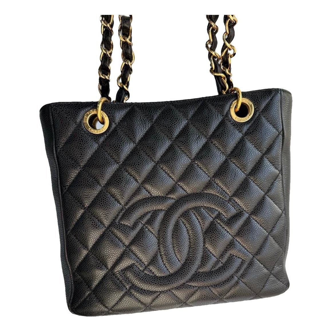 Petite Shopping Tote leather tote