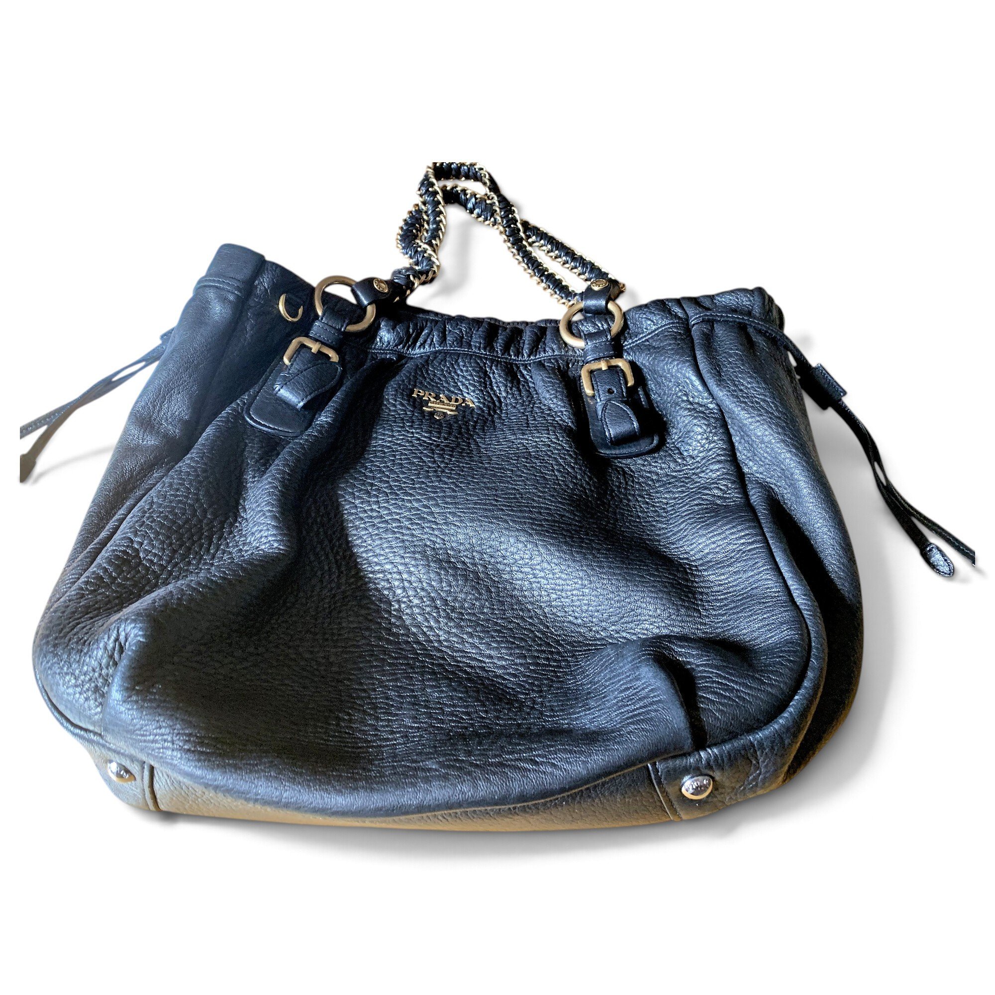 Leather handbag