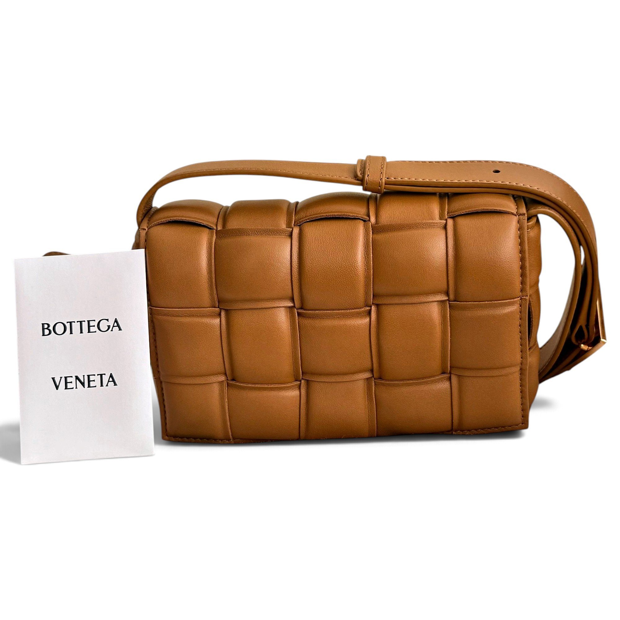 Cassette Padded leather crossbody bag