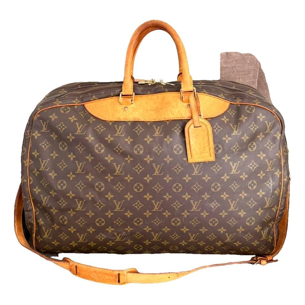Alizé patent leather travel bag