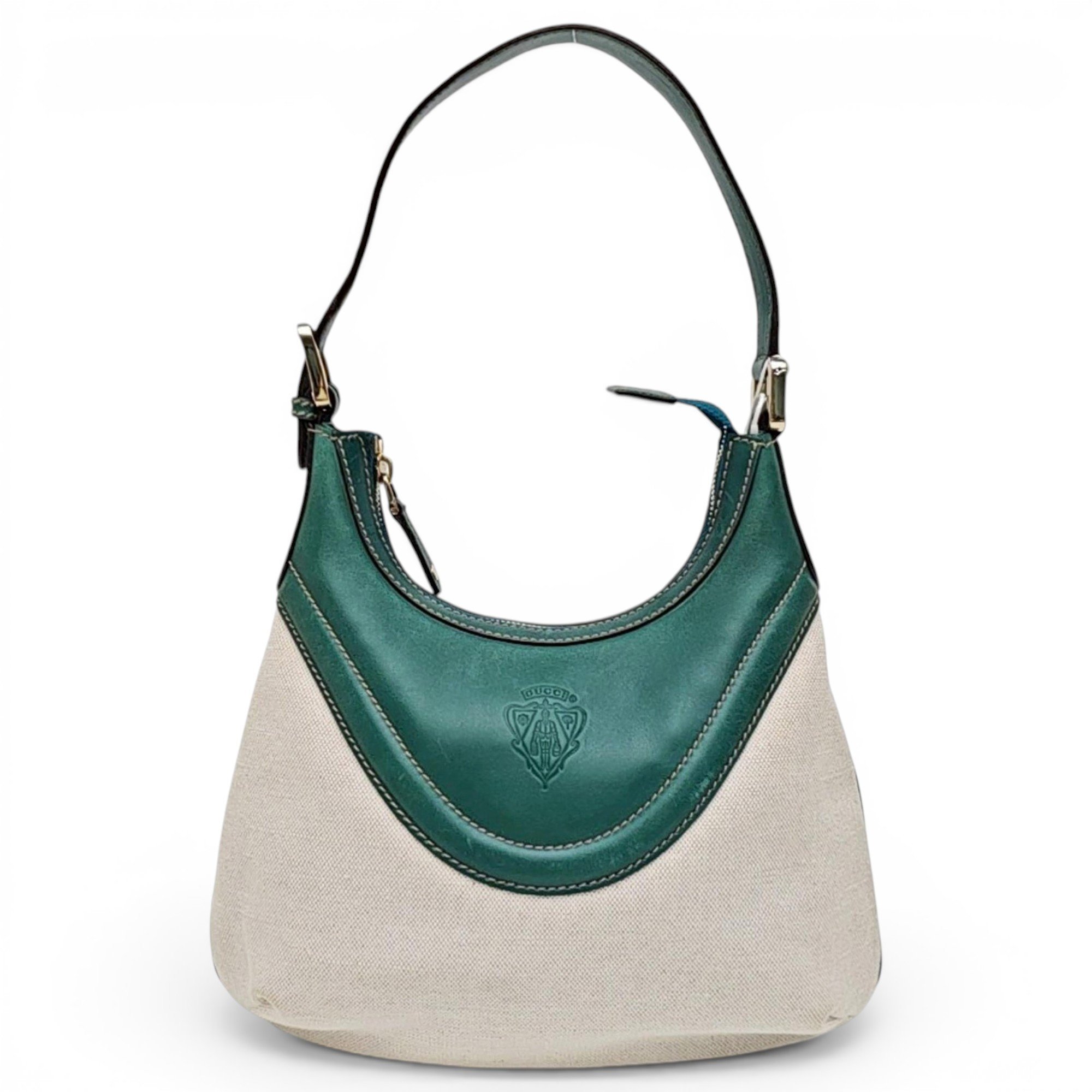 Gucci B leather handbag