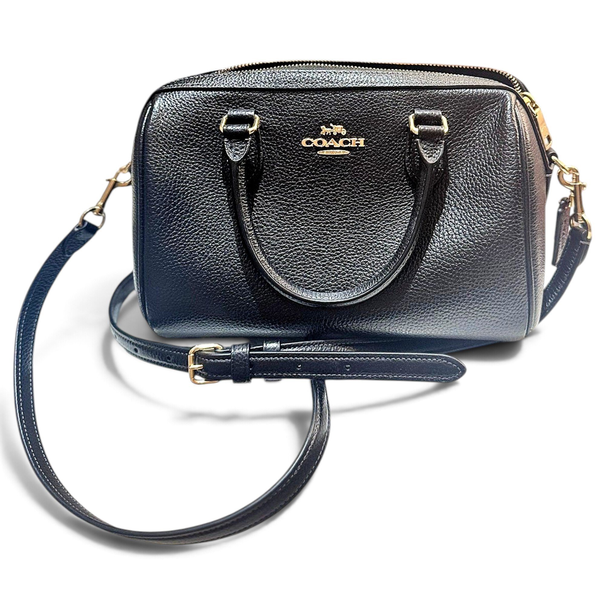 Leather handbag