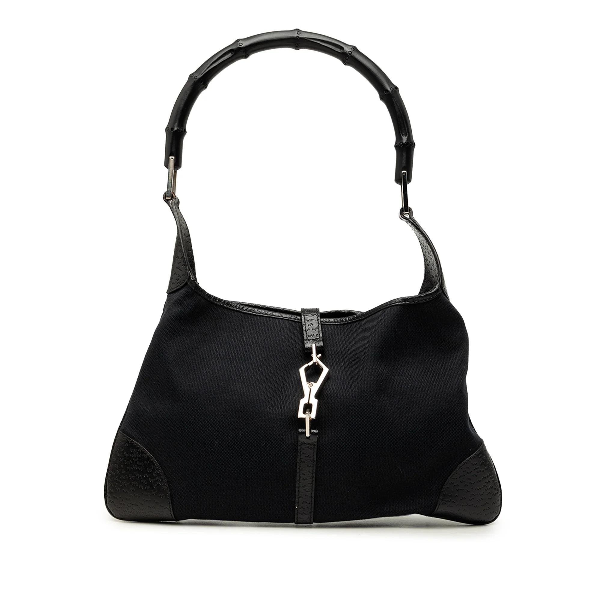 Bamboo leather handbag