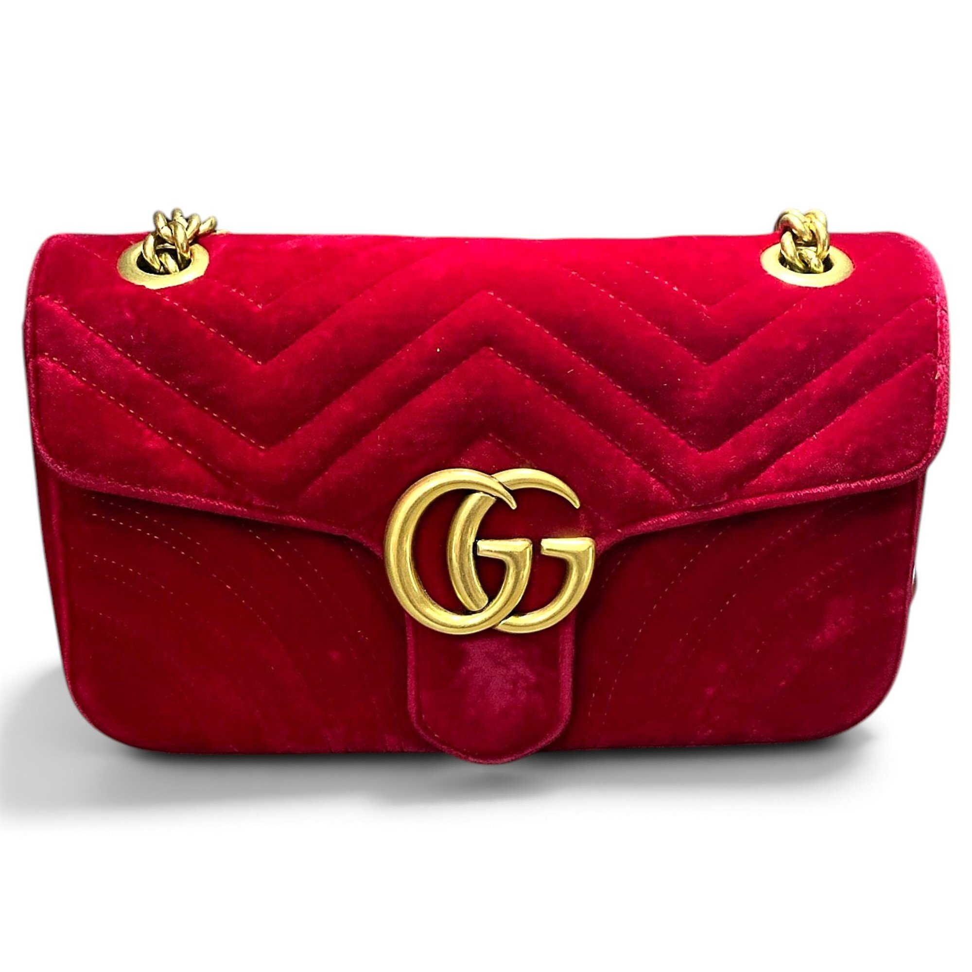 GG Marmont velvet handbag