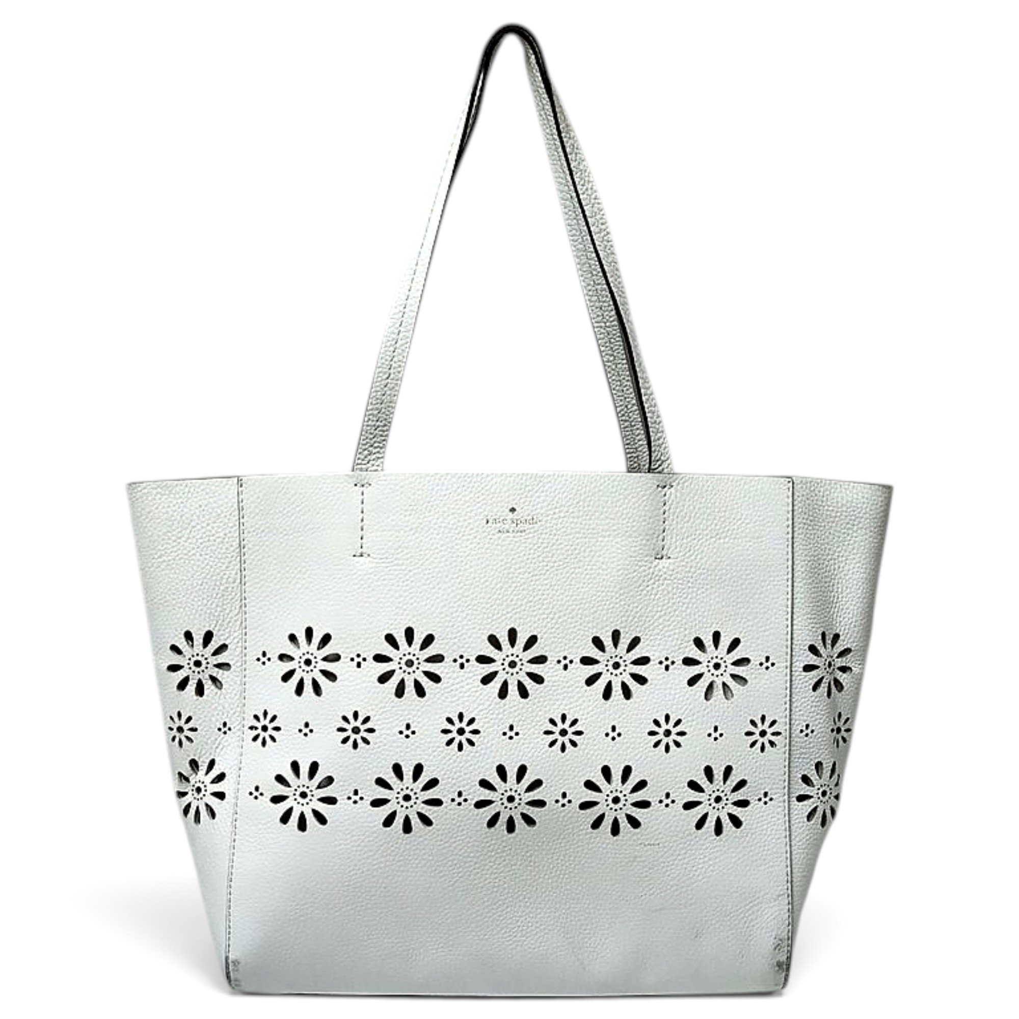 Leather tote