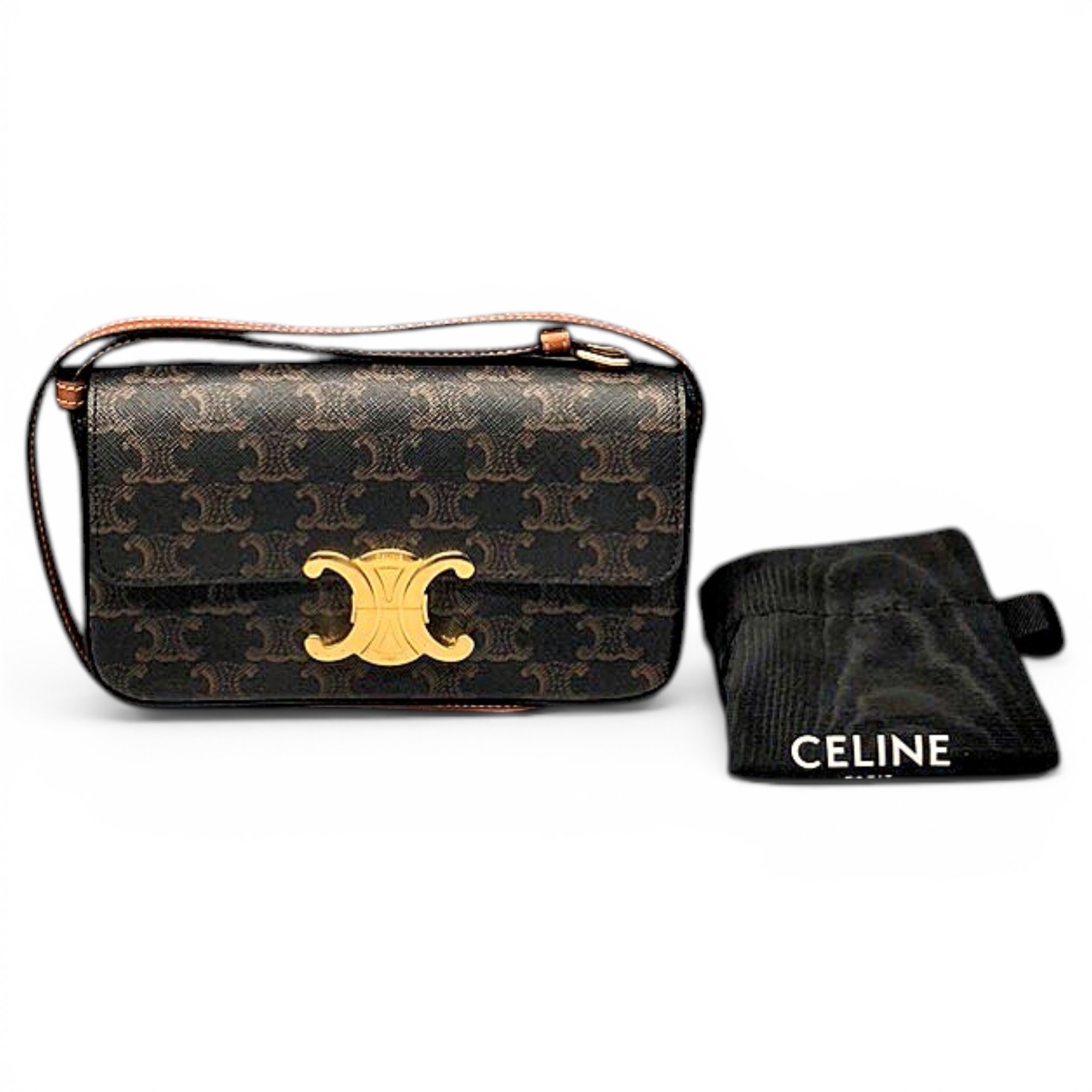 Leather handbag