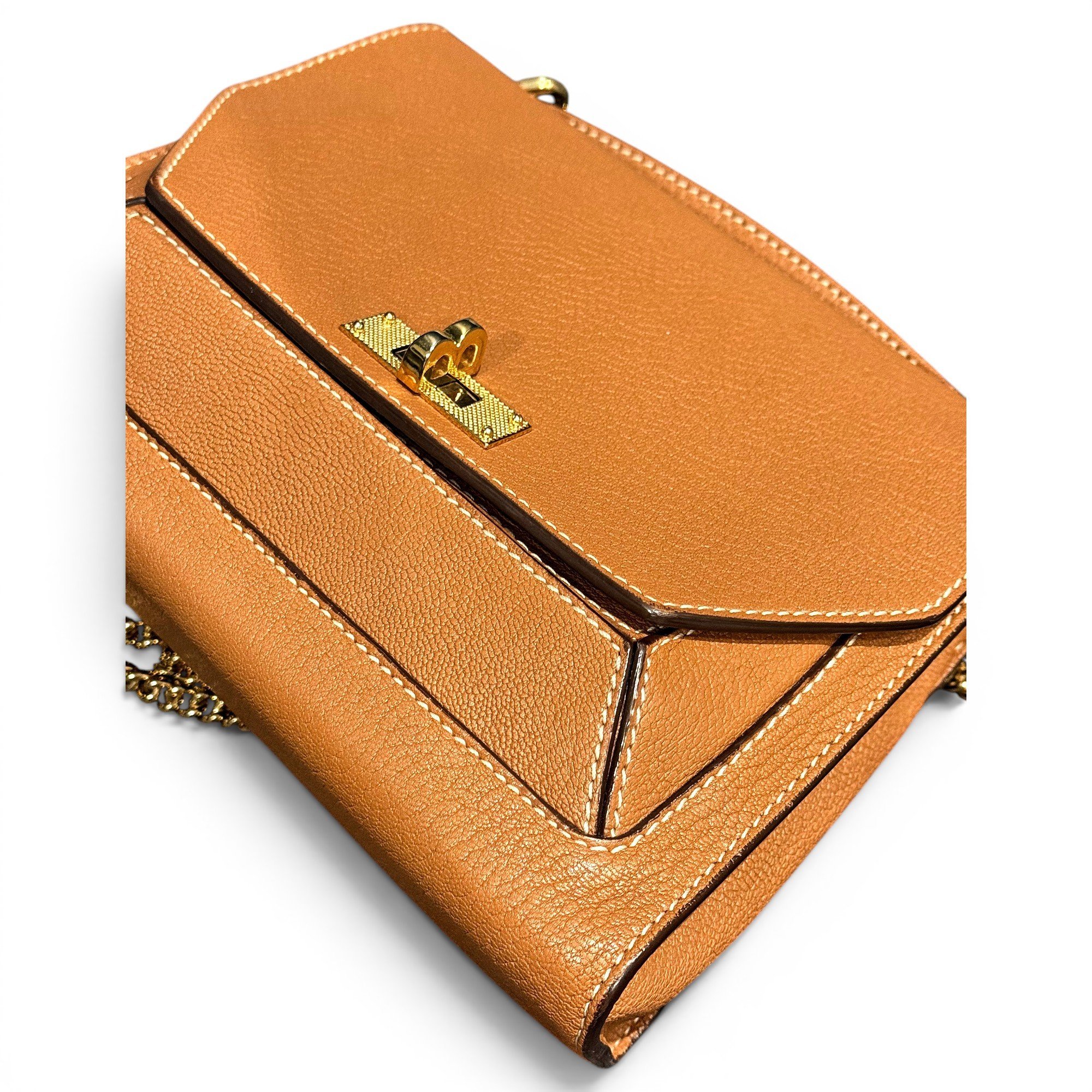 Leather crossbody bag