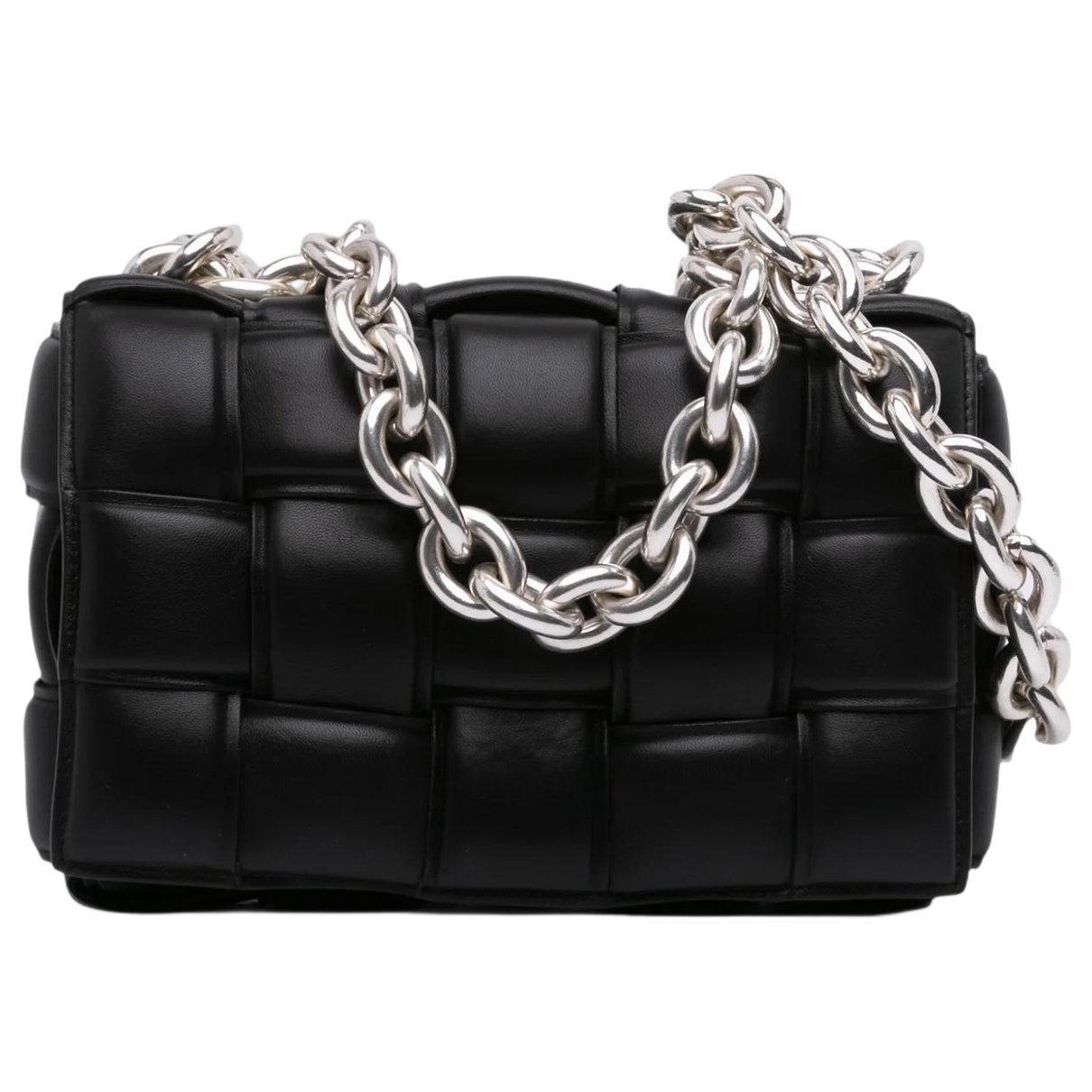 Cassette leather satchel