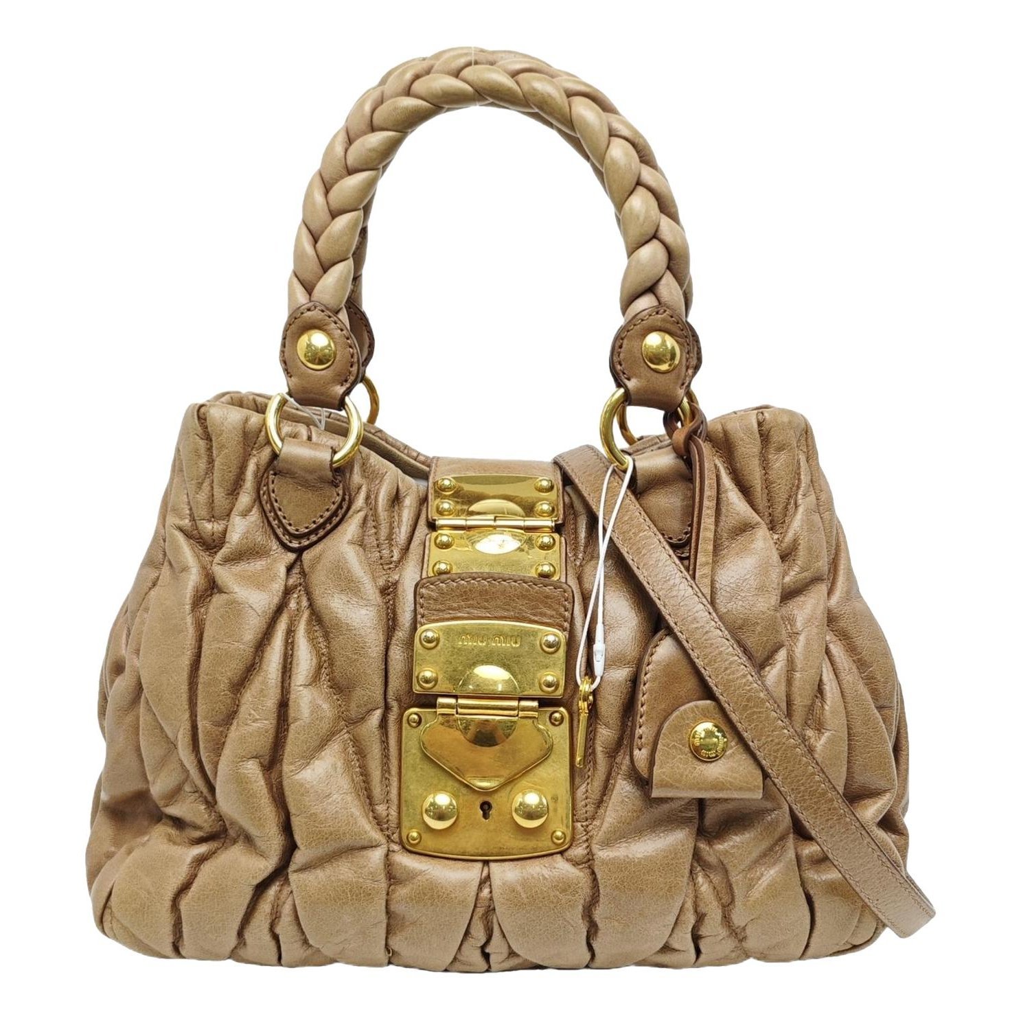 Leather handbag