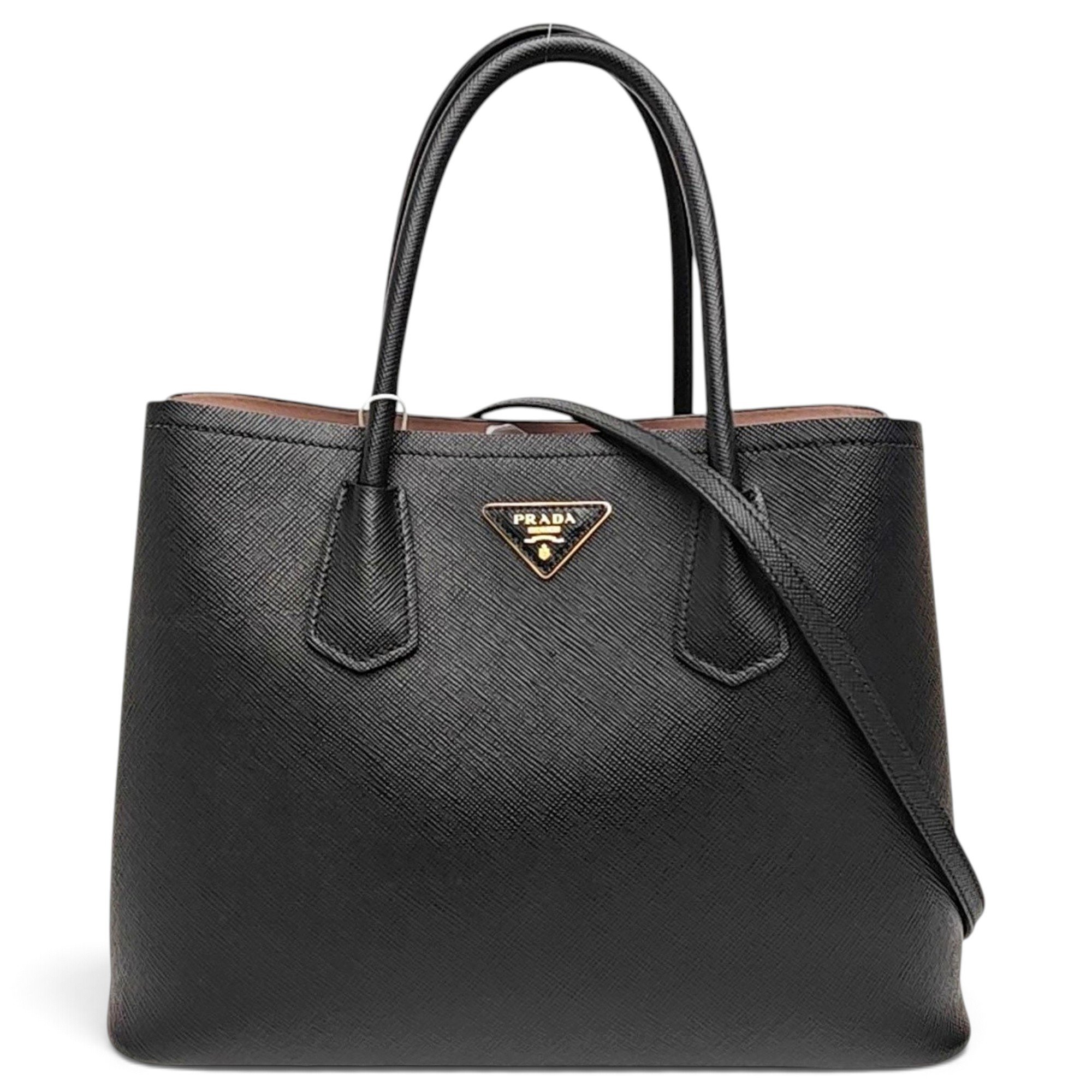 Prada Double leather handbag