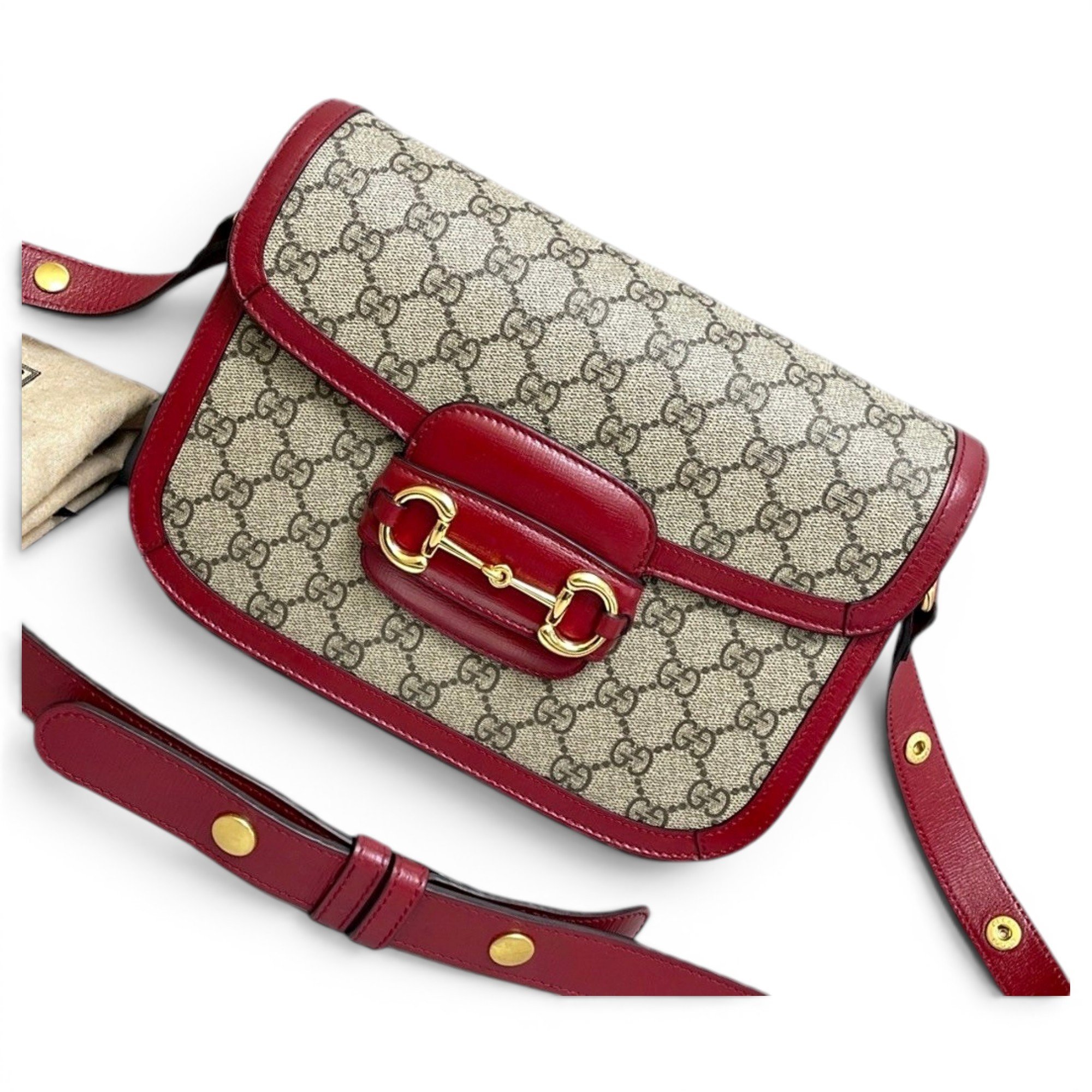 1955 leather handbag