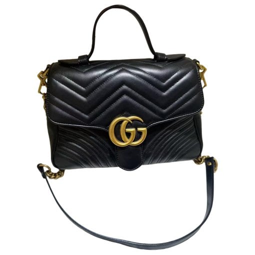 GG Marmont Flap leather handbag