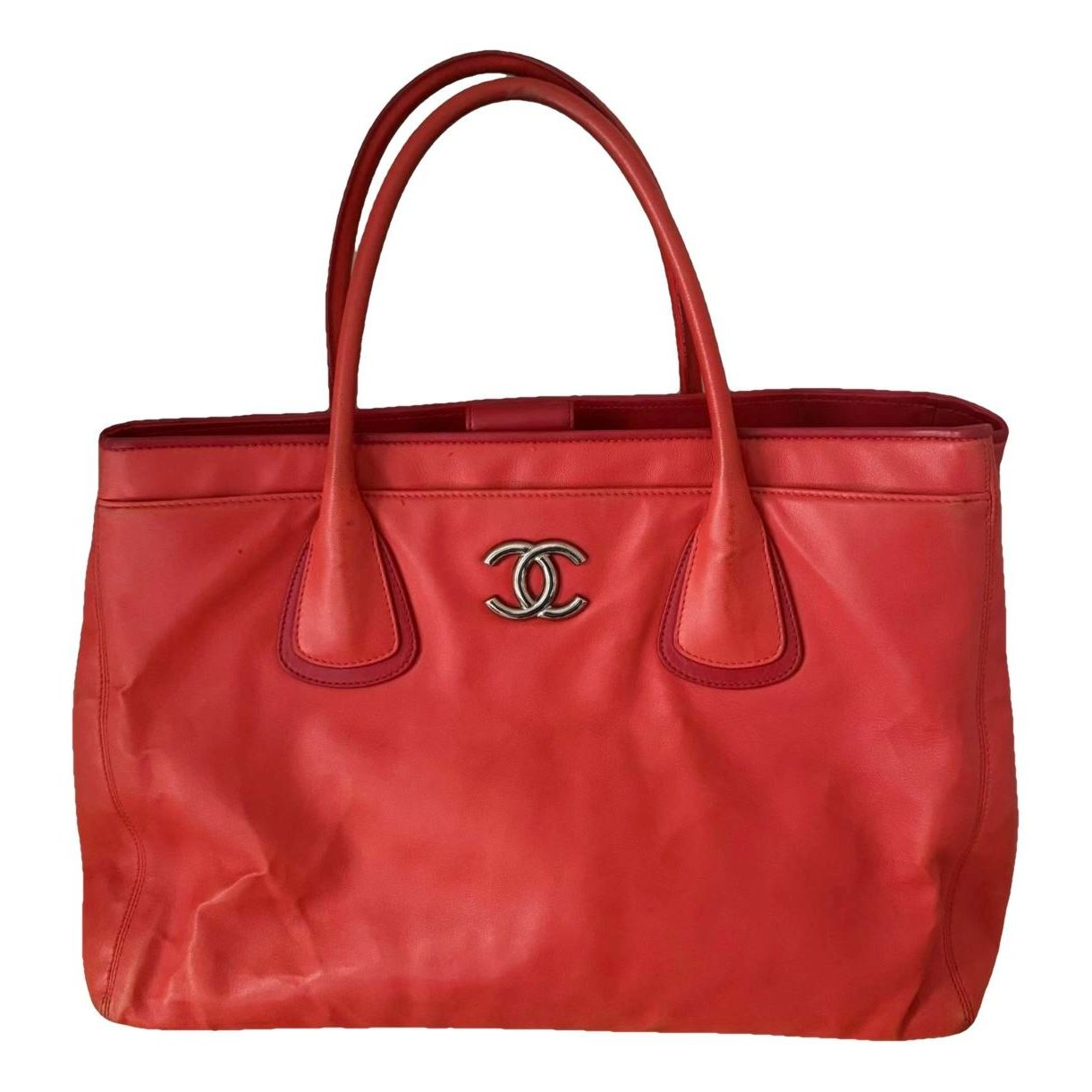 Executive leather tote