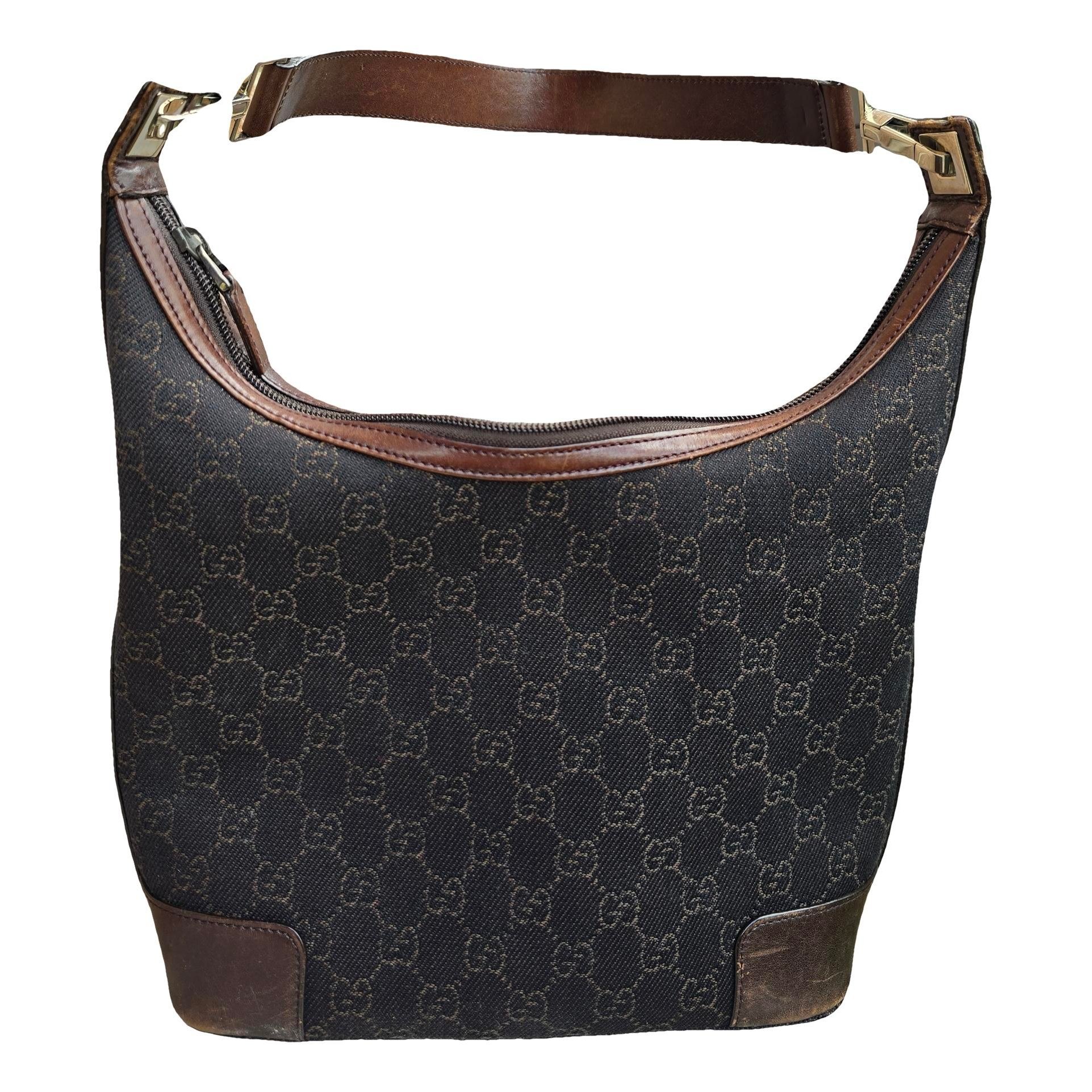 Hobo leather handbag