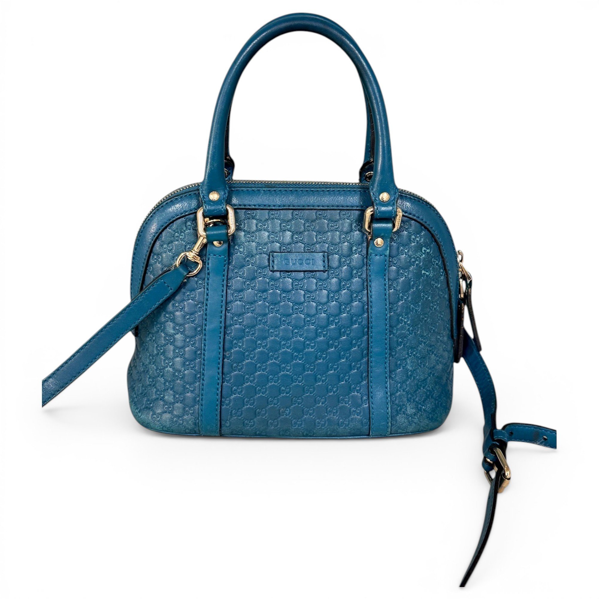 Leather handbag