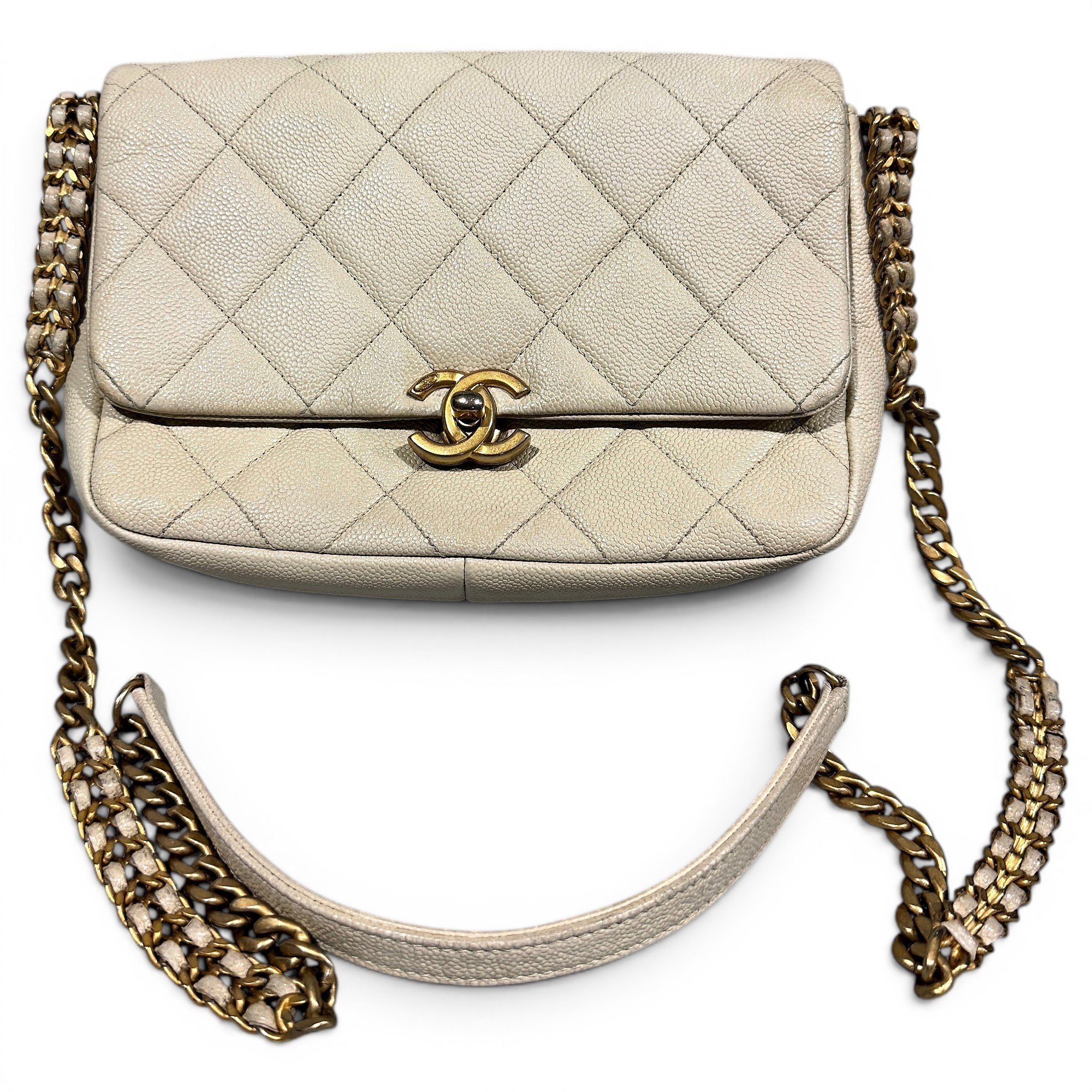 Leather handbag