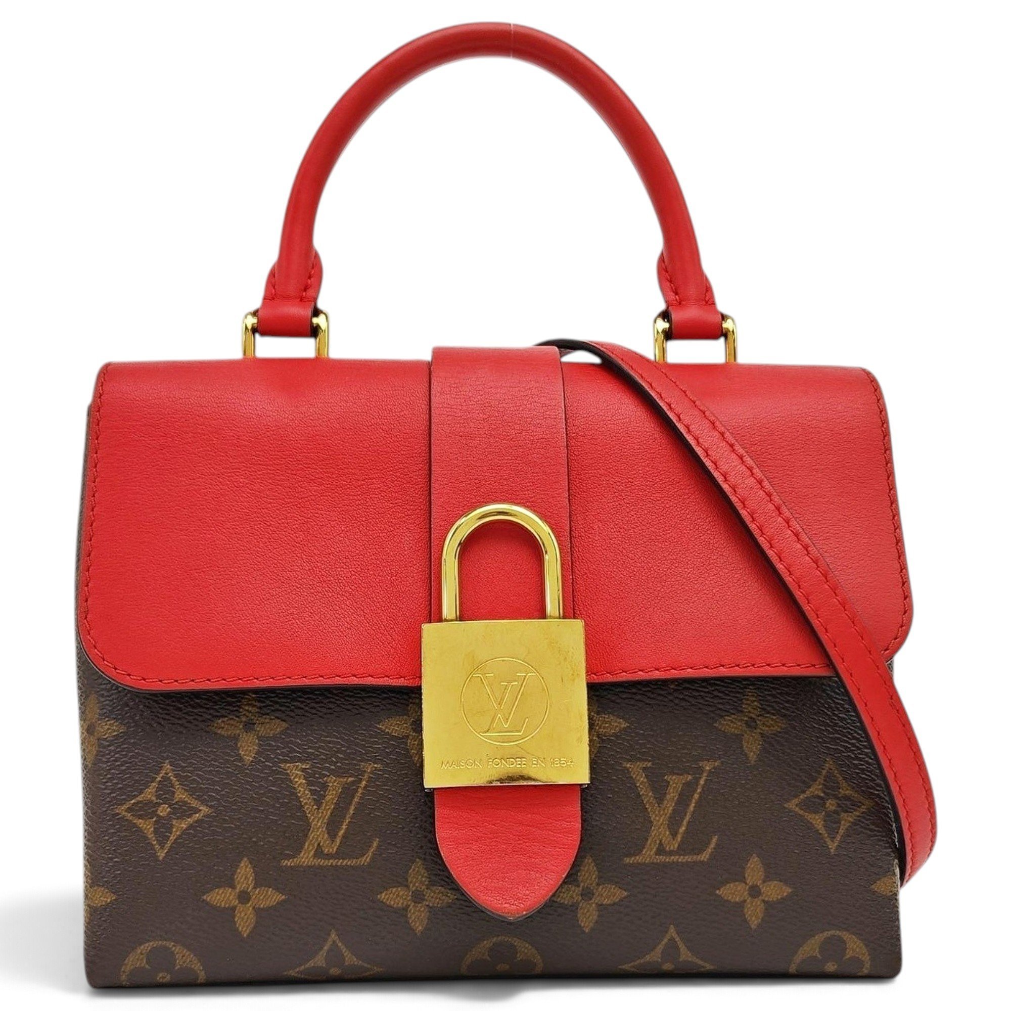 Locky BB leather handbag