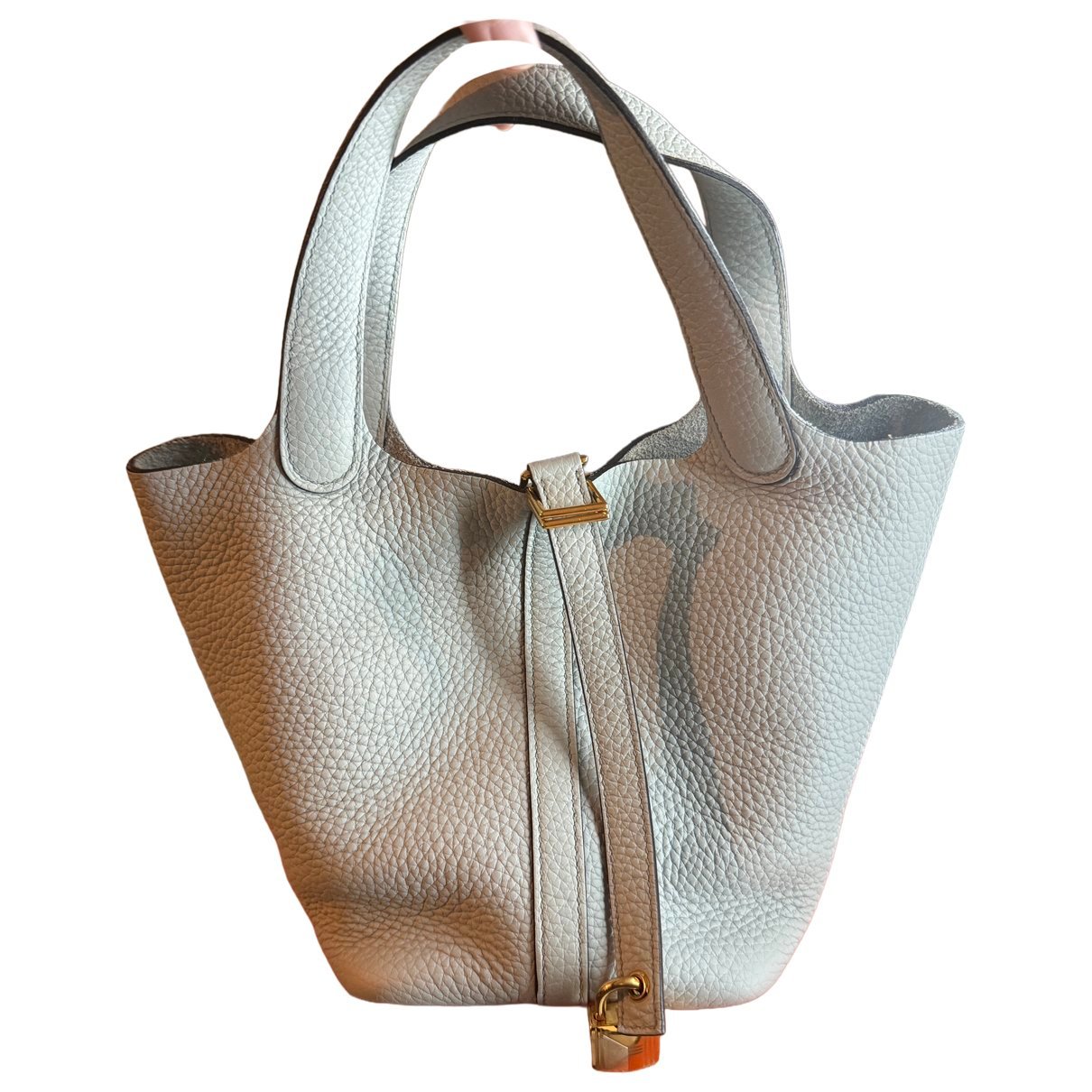 Hermes Picotin leather tote