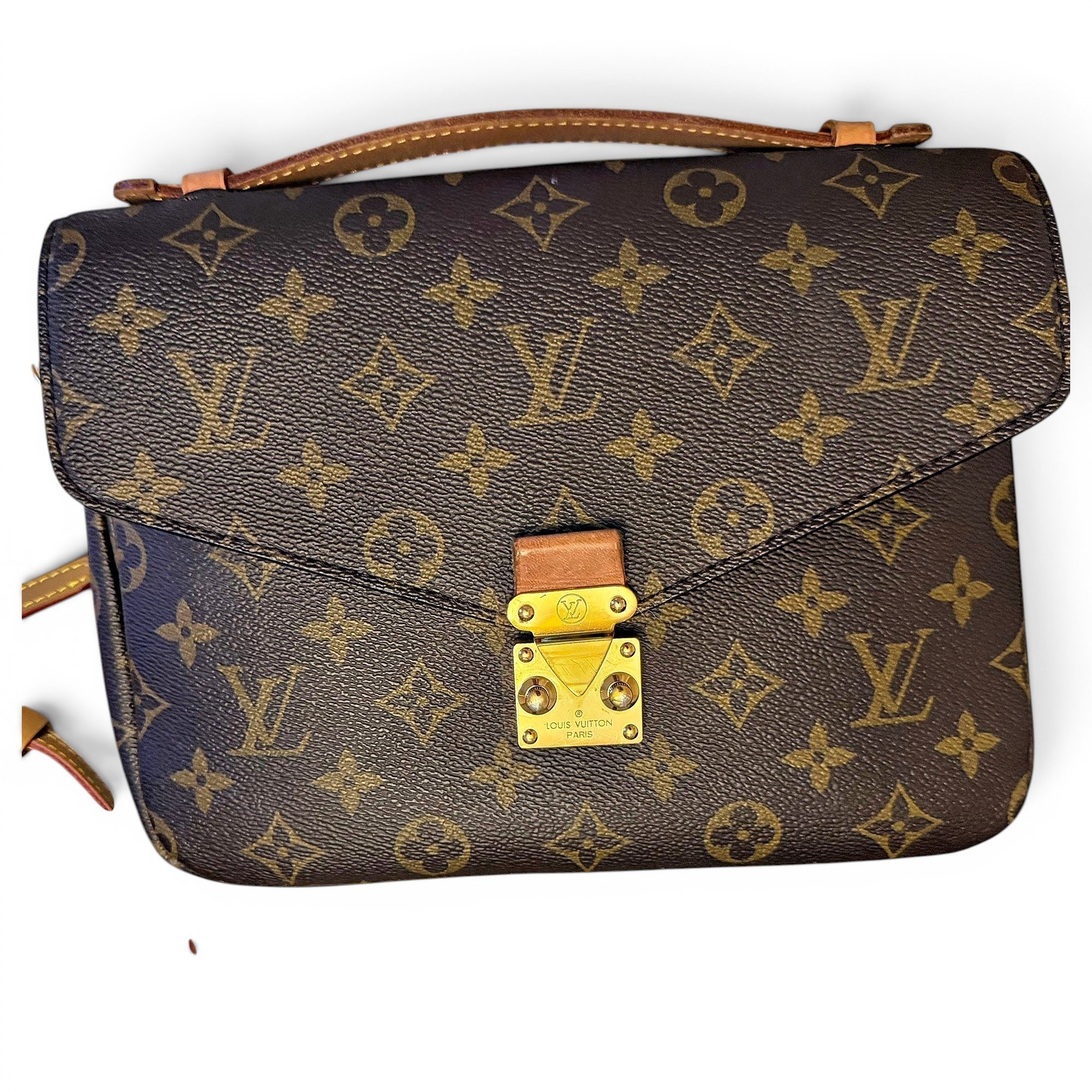 Metis leather crossbody bag