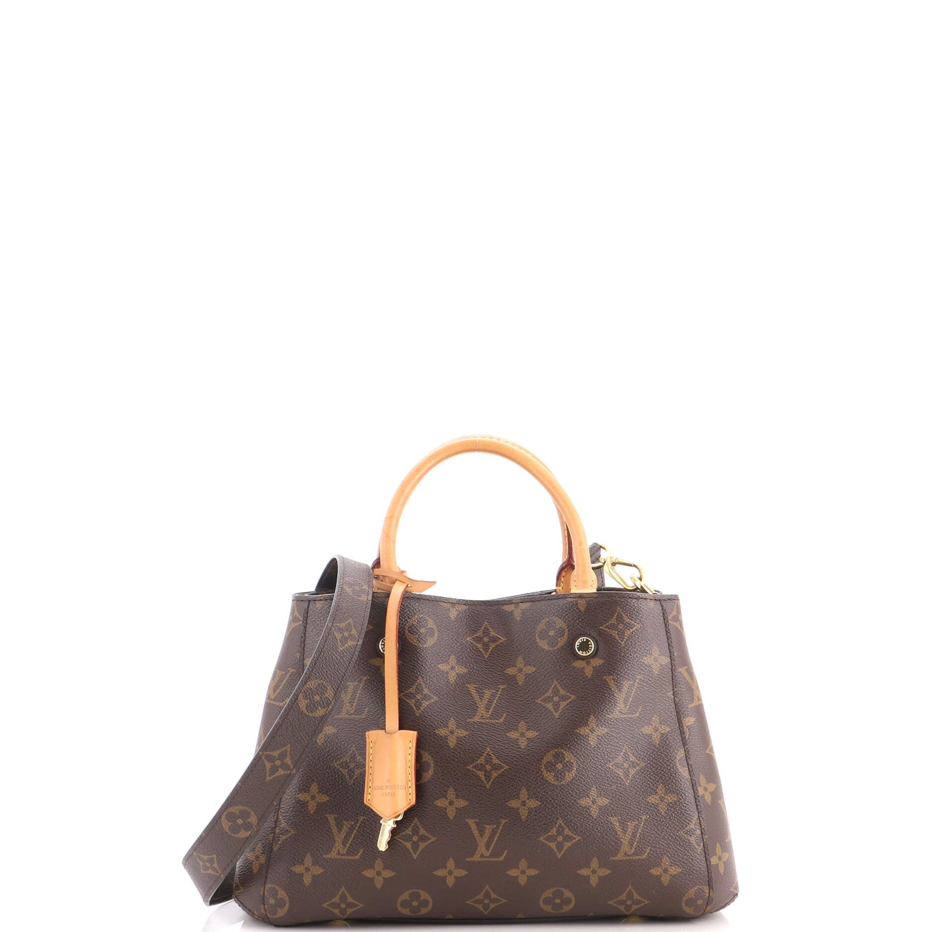 Montaigne Handbag Monogram Canvas BB