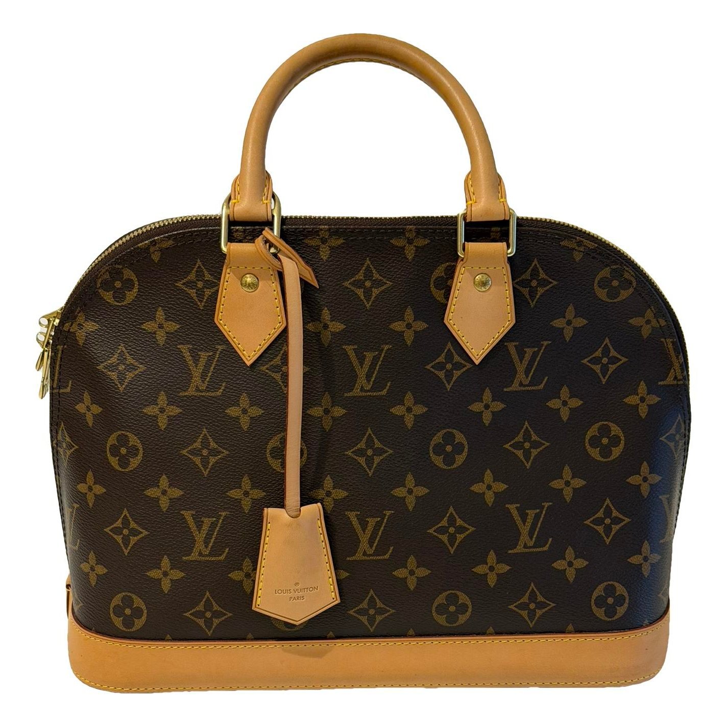 Alma leather handbag