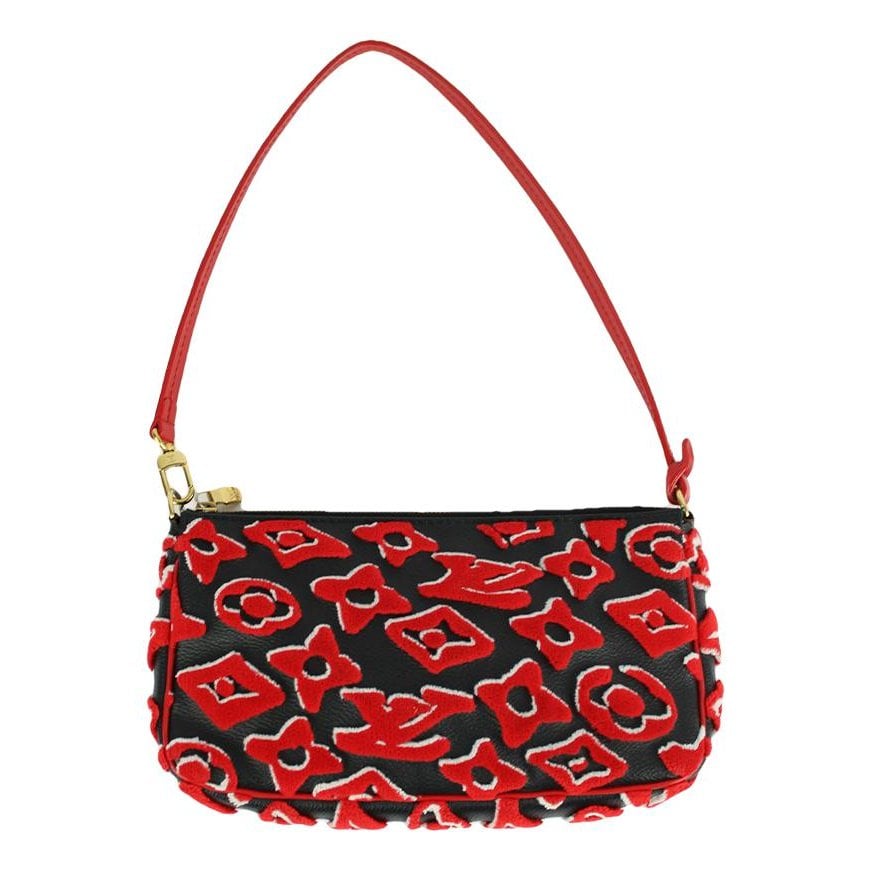 Pochette Accessoire leather handbag