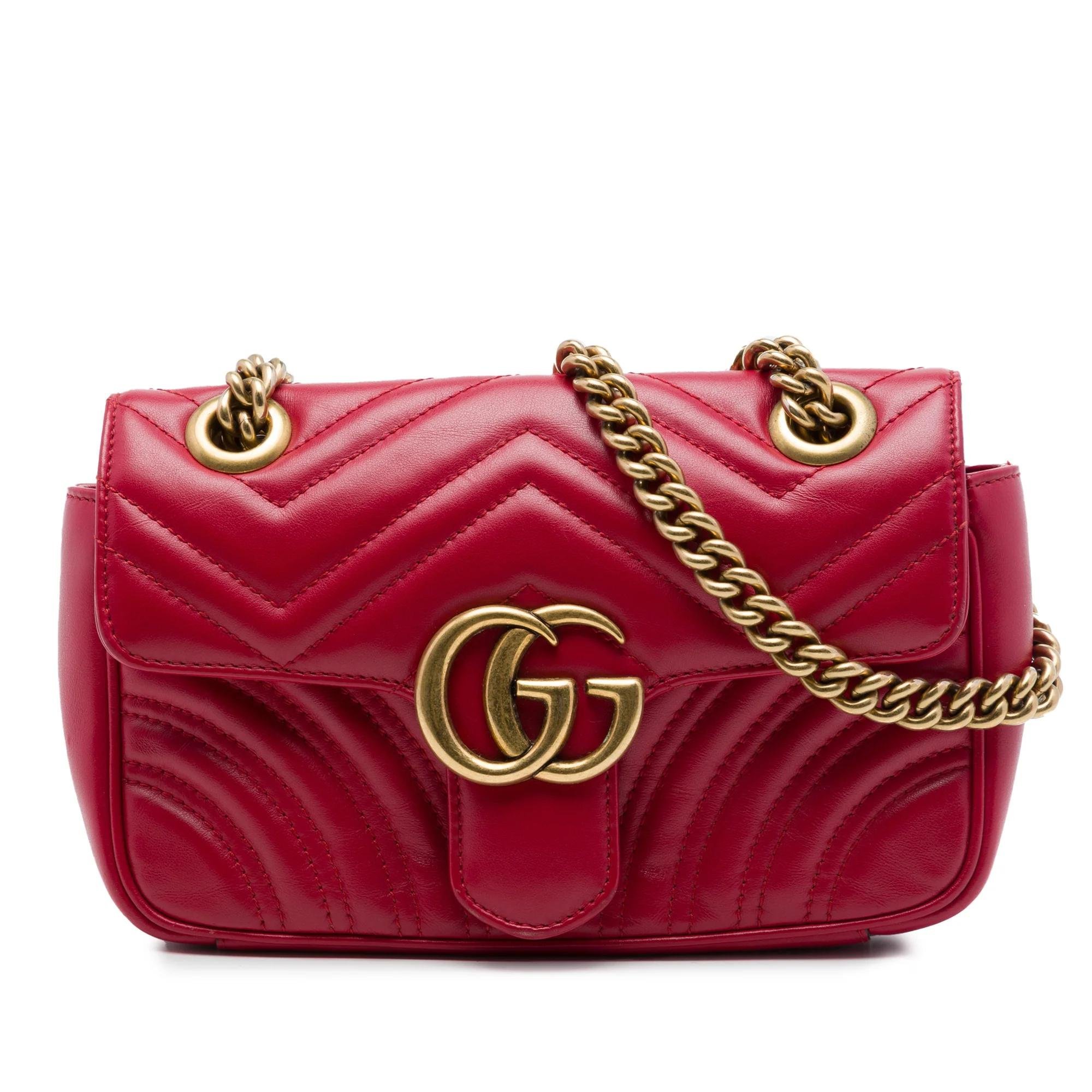 GG Marmont pony-style calfskin handbag