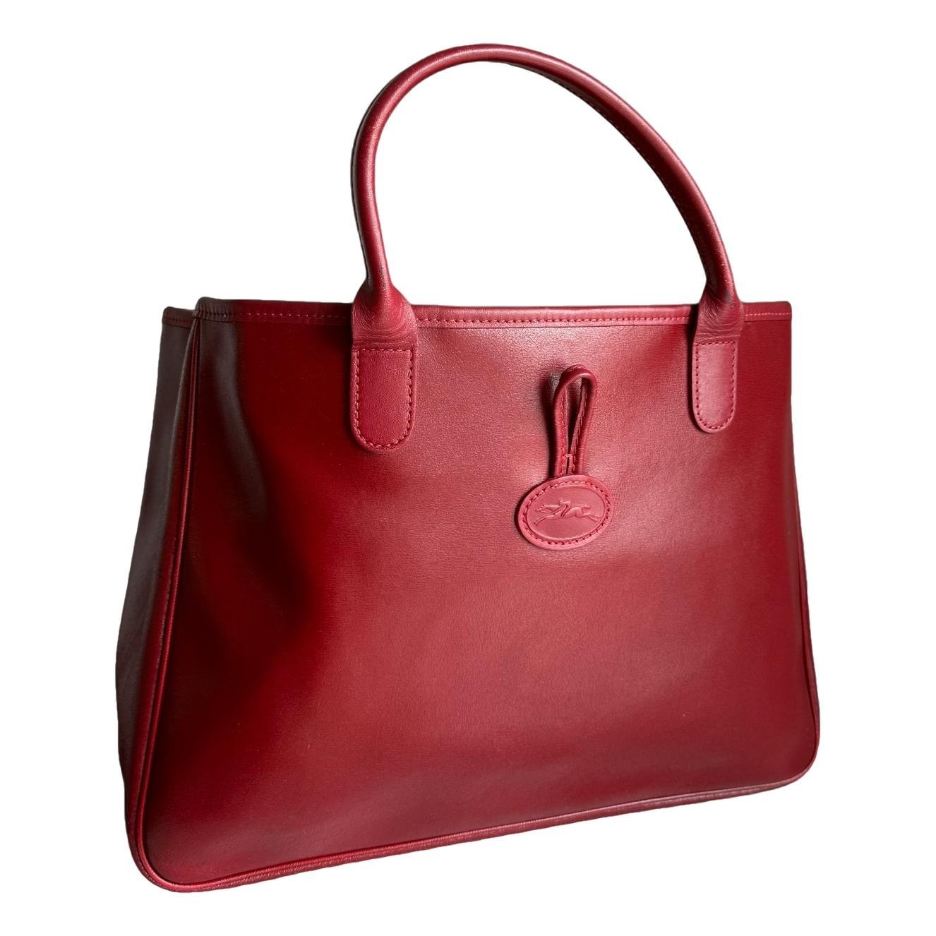 Roseau leather handbag