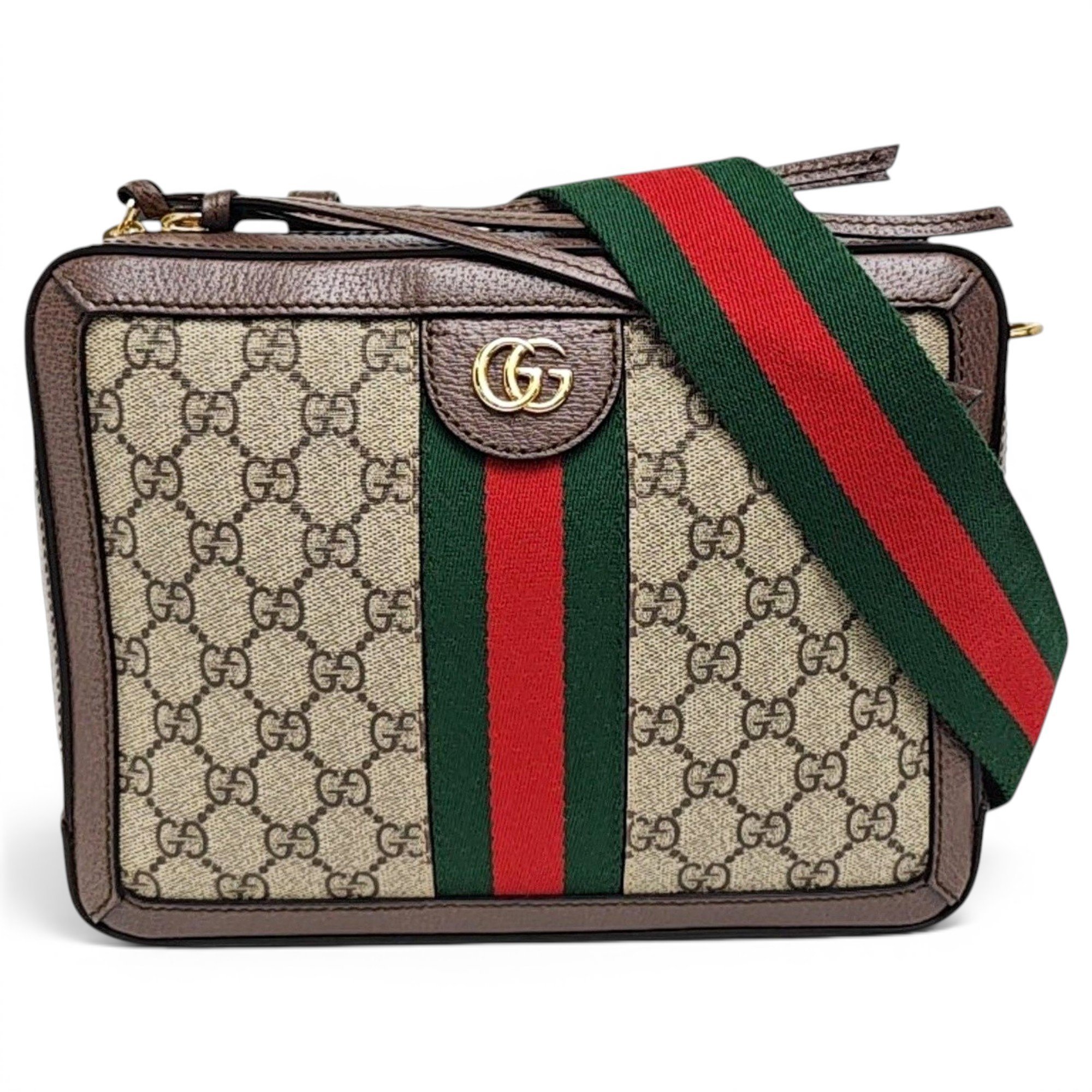 Ophidia leather handbag