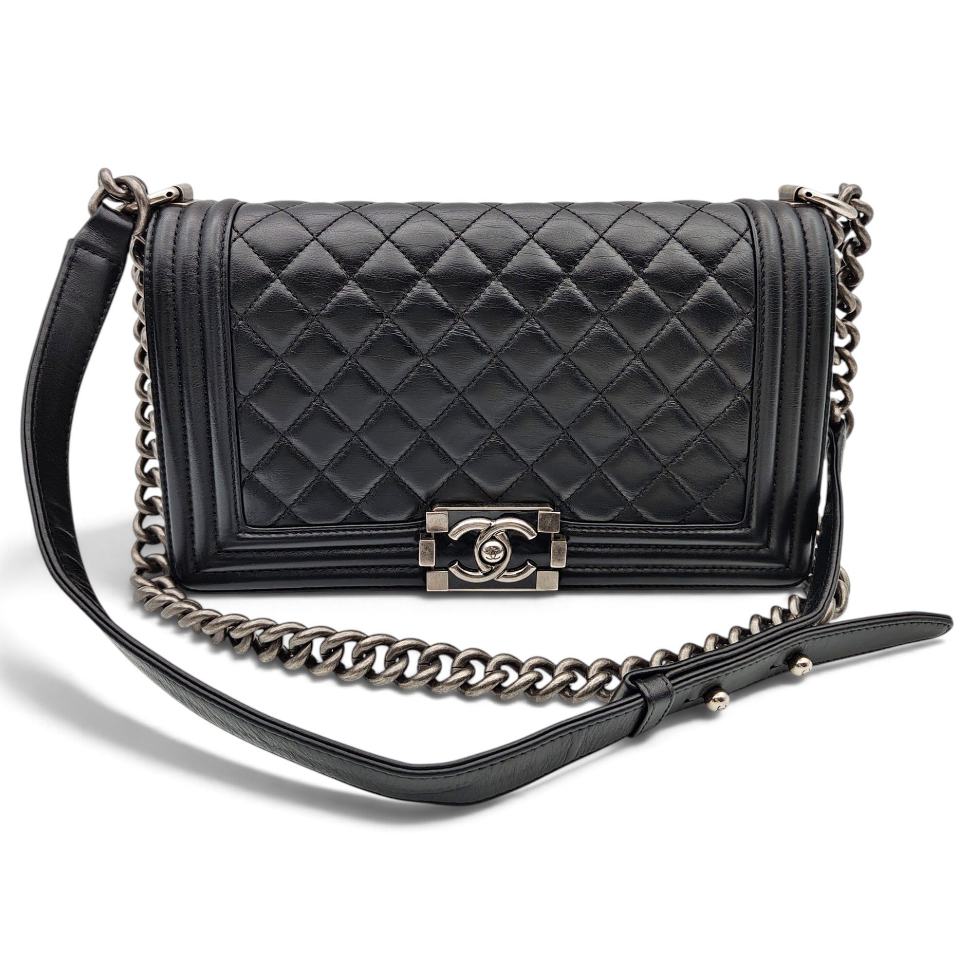 Boy leather handbag