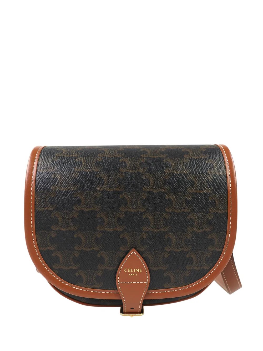 2020-2026 Medium Triomphe Coated Canvas Folco crossbody bag