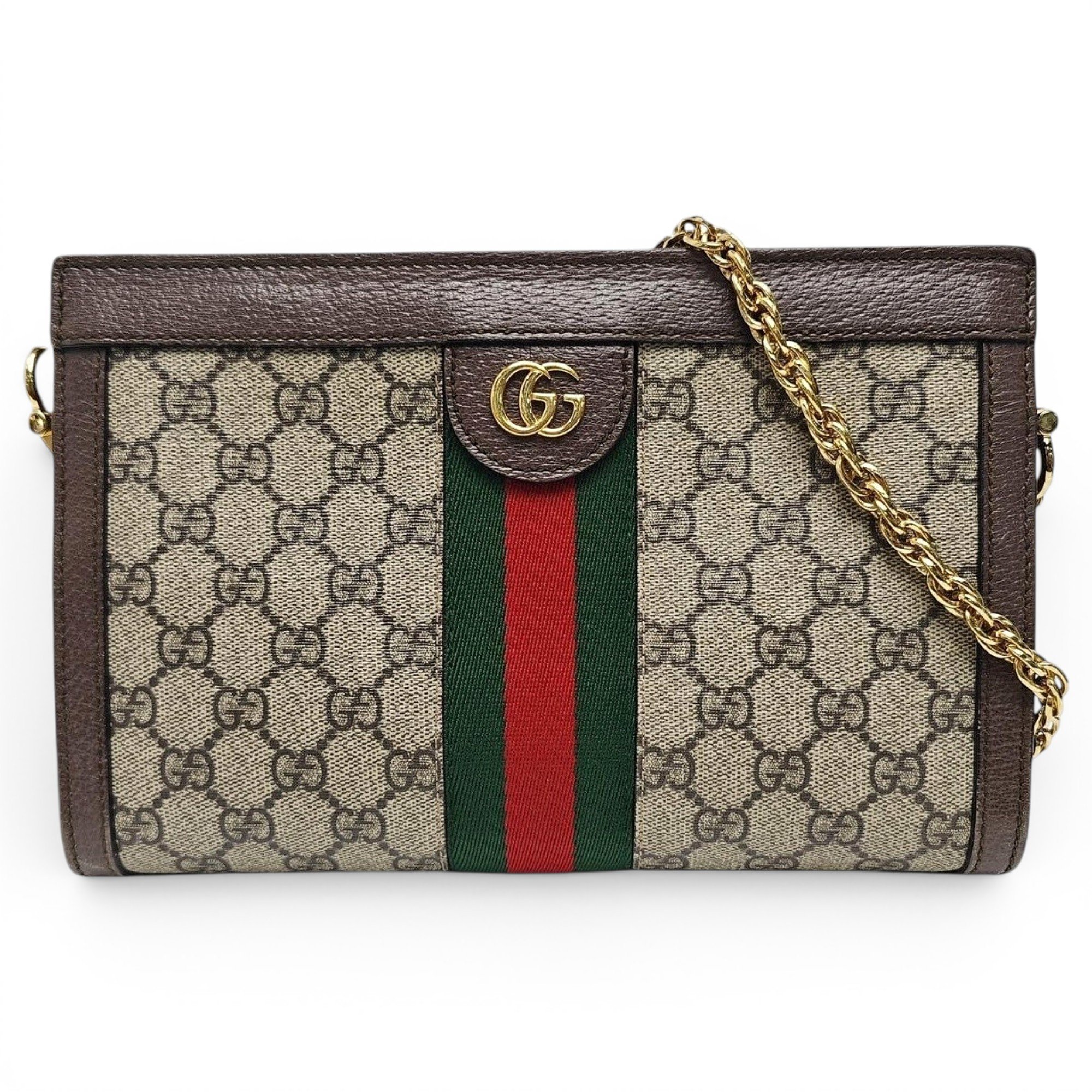 Ophidia leather handbag