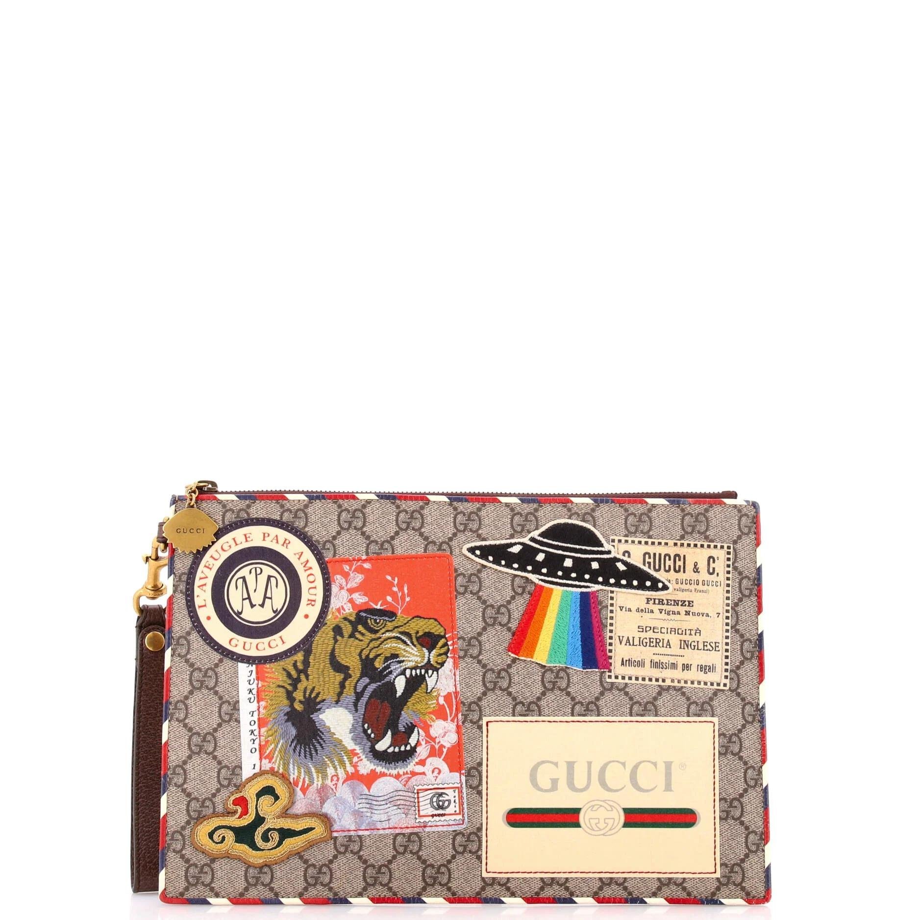 Cloth clutch bag