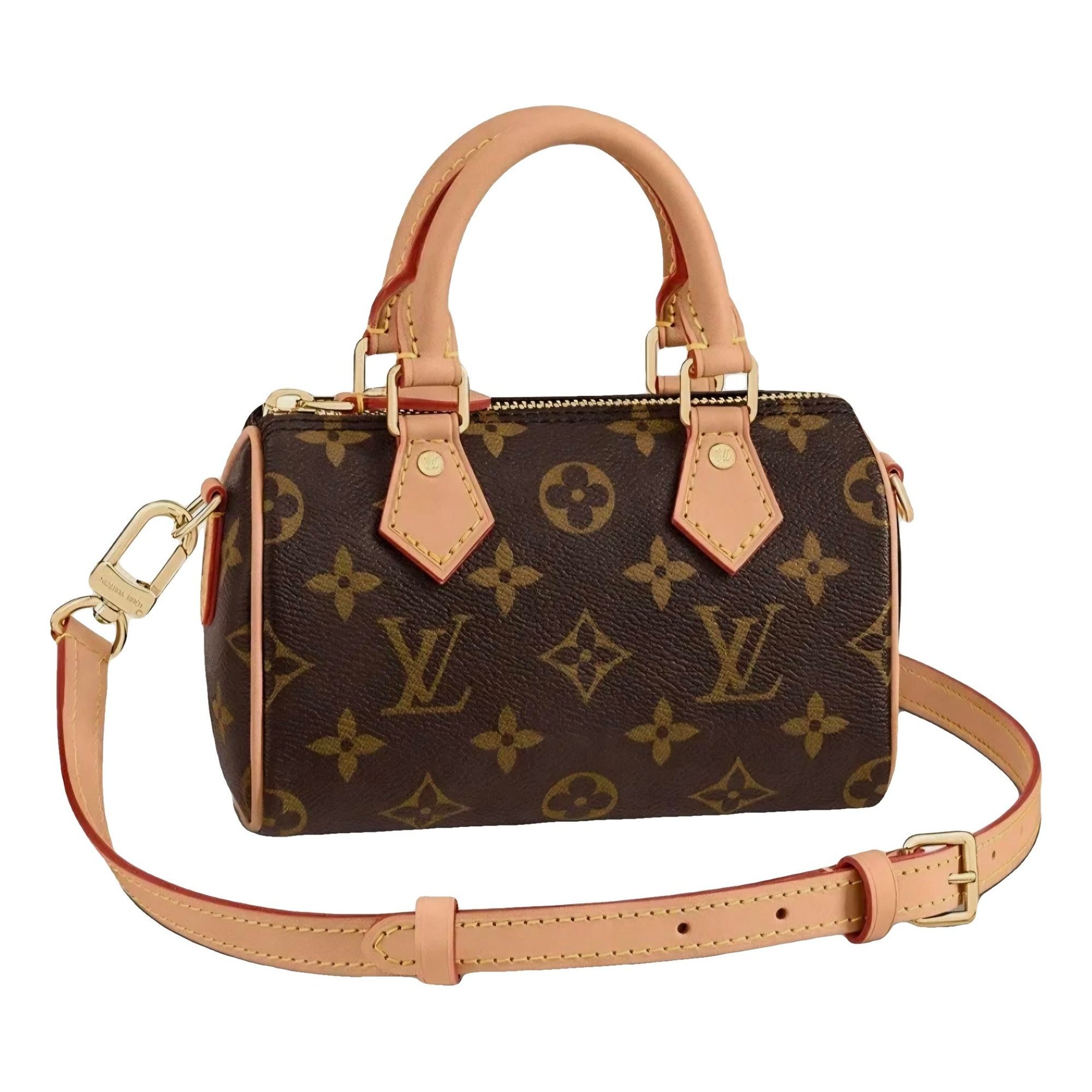 Nano Speedy / Mini HL leather handbag