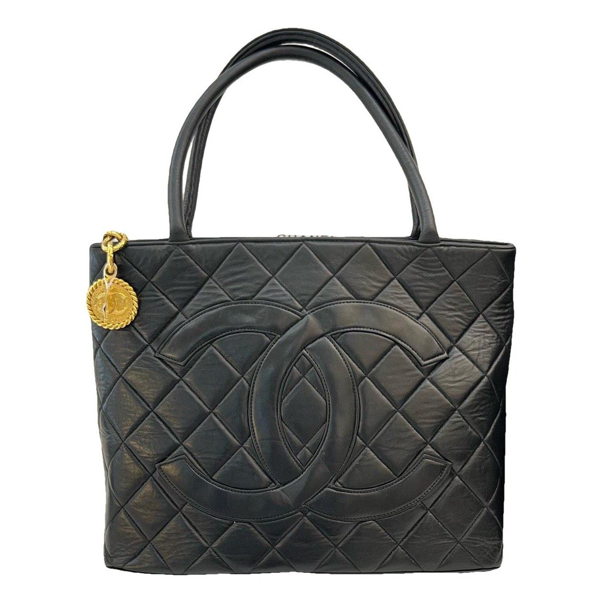 Leather tote