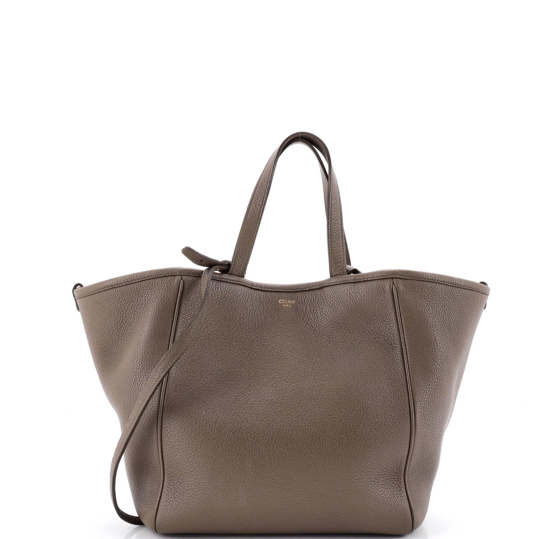 Leather tote