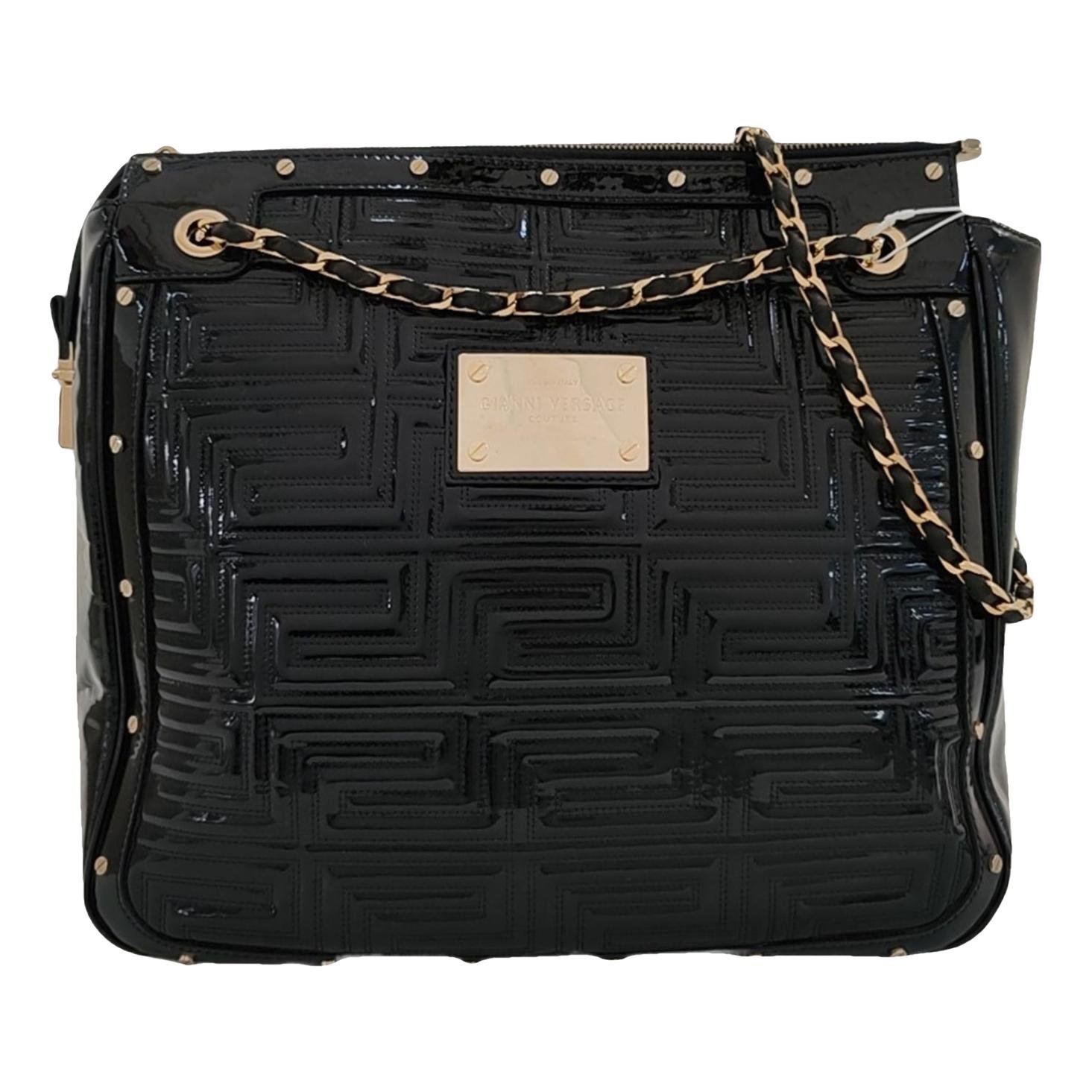 Versace Patent leather handbag