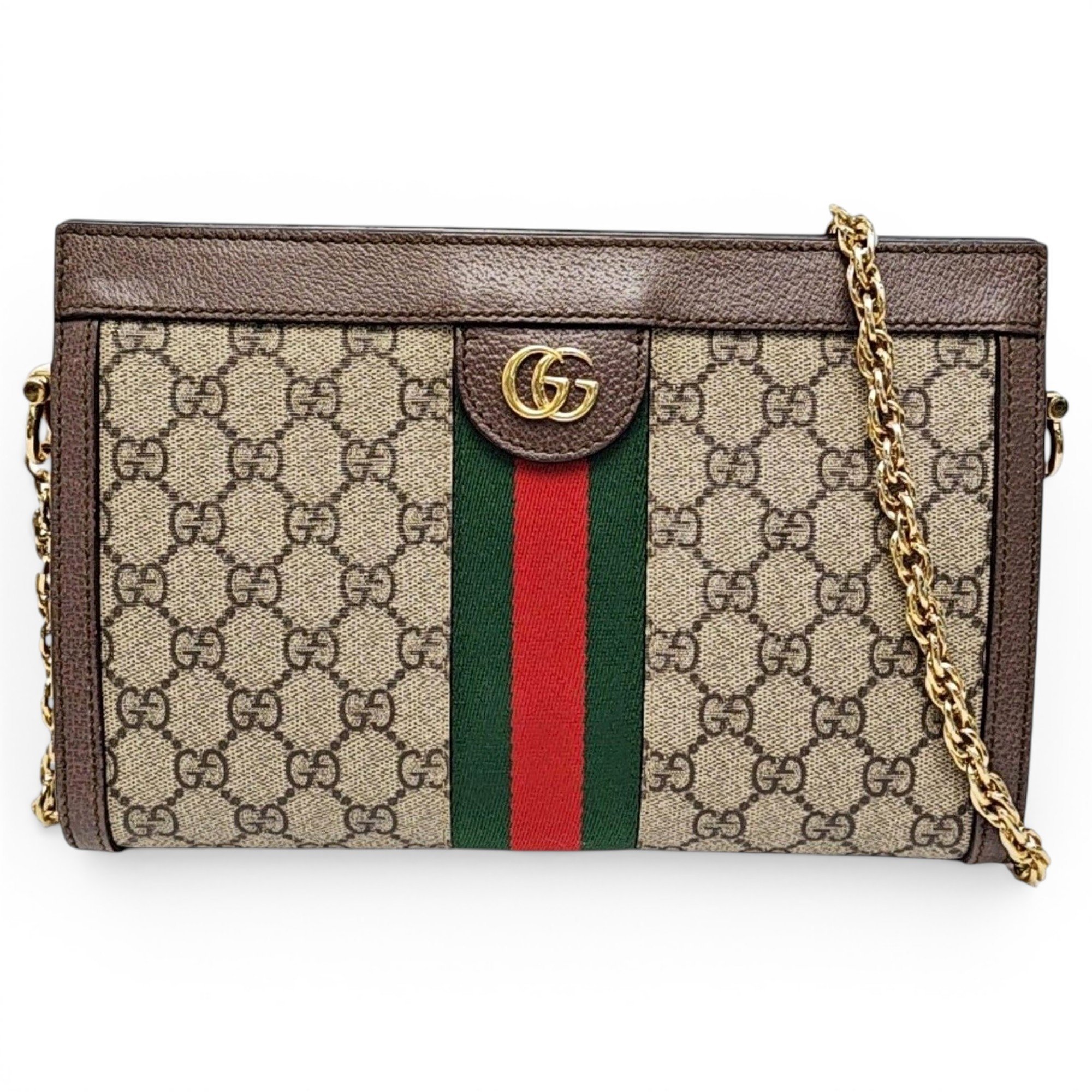 Ophidia leather handbag
