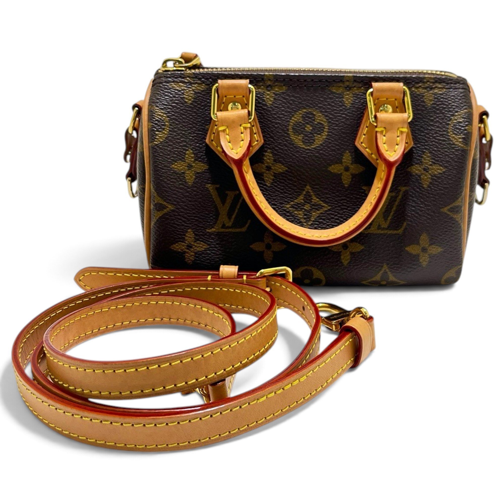 Nano Speedy / Mini HL leather mini bag