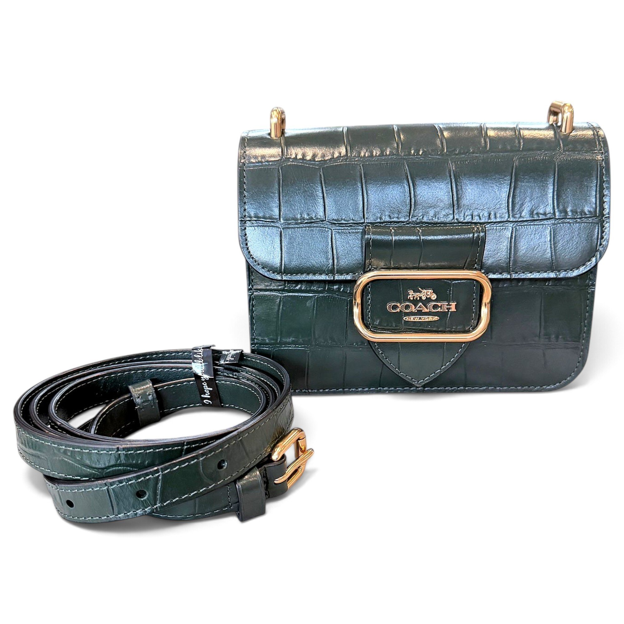 Leather crossbody bag
