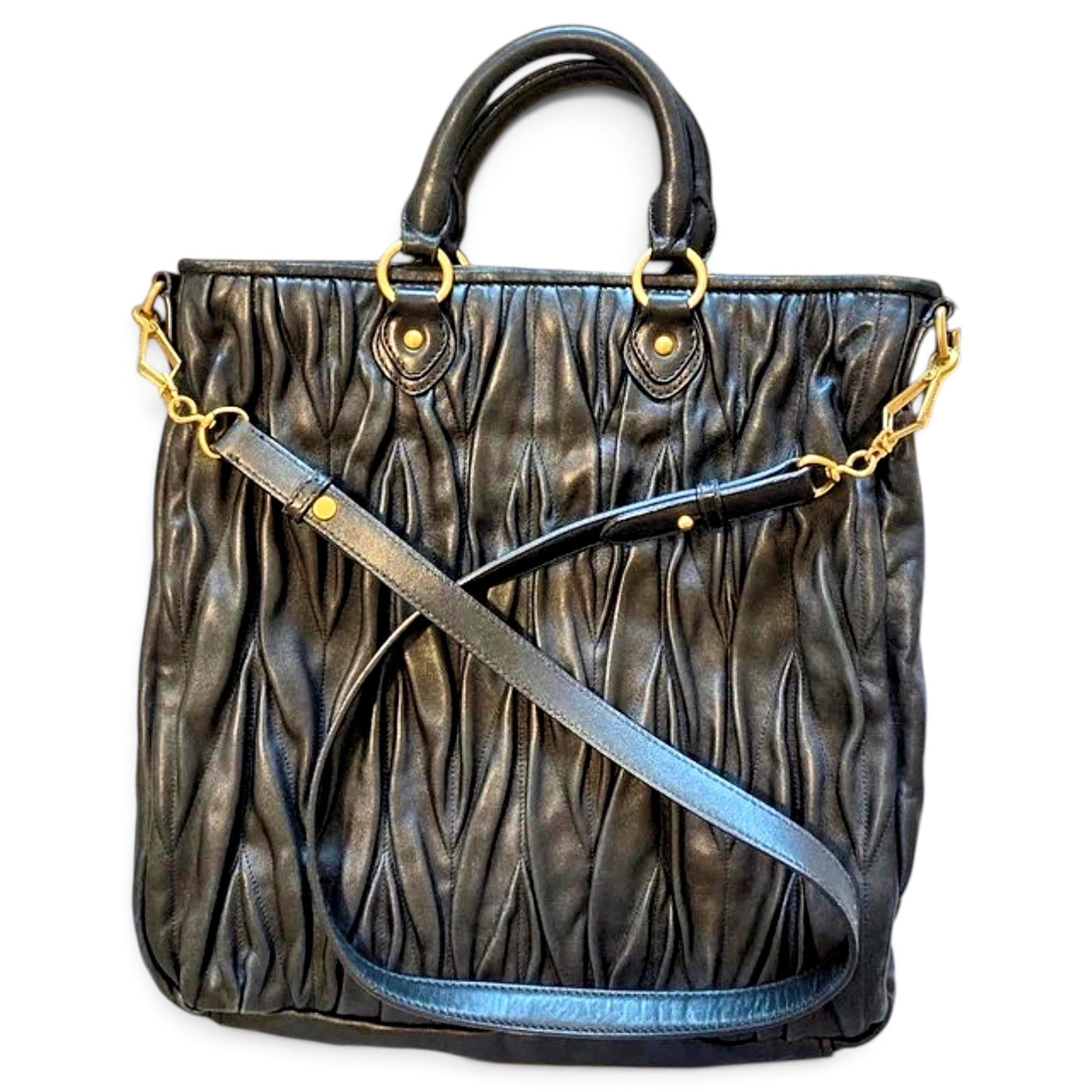 Vitello leather satchel