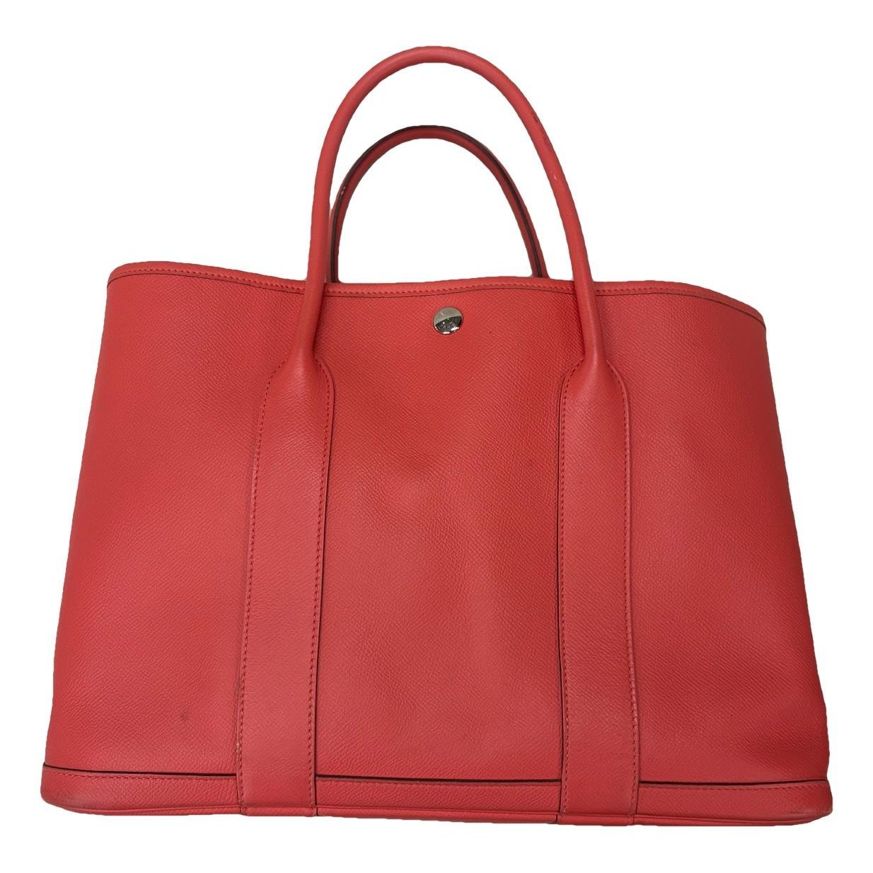 Garden Party leather handbag
