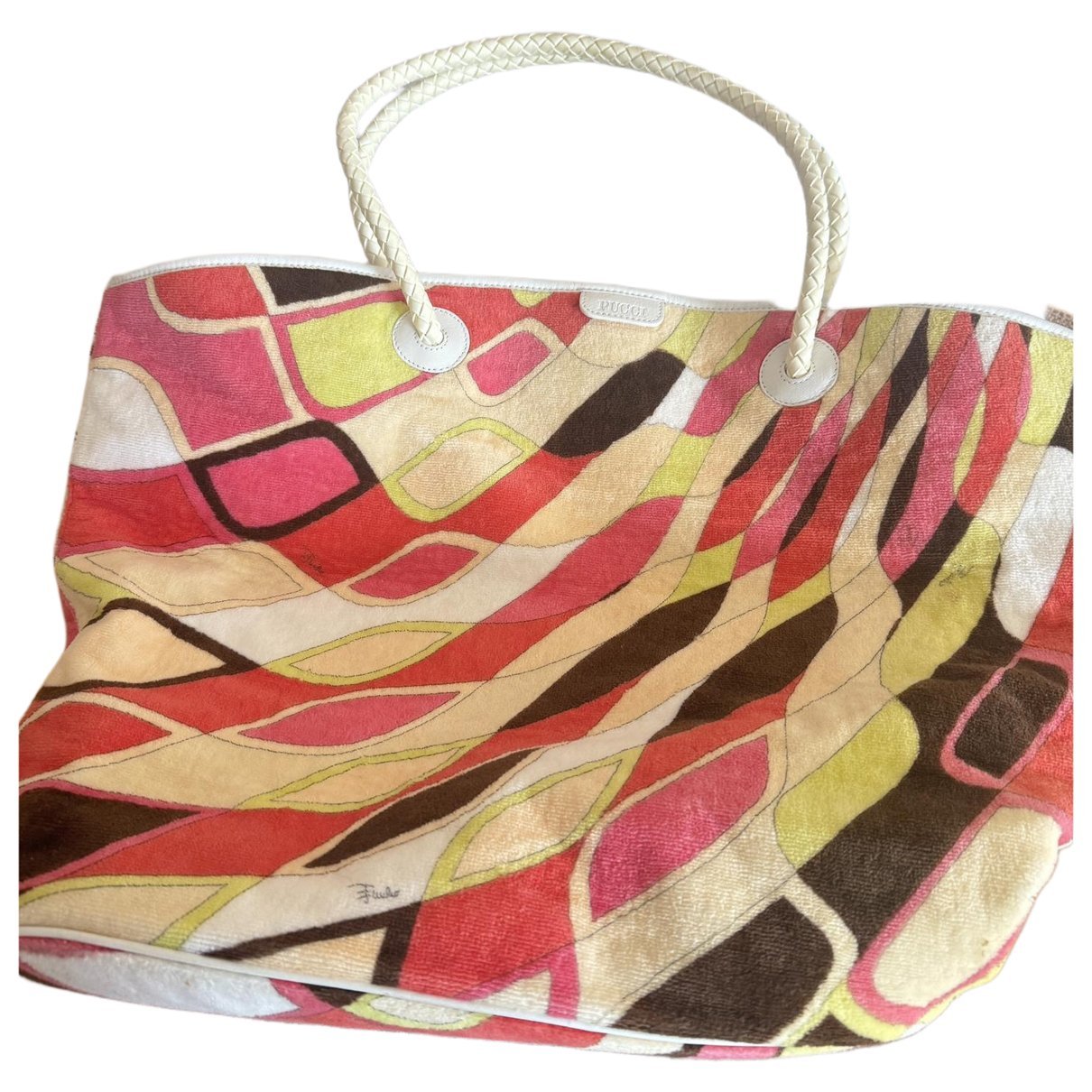 Emilio Pucci Velvet tote